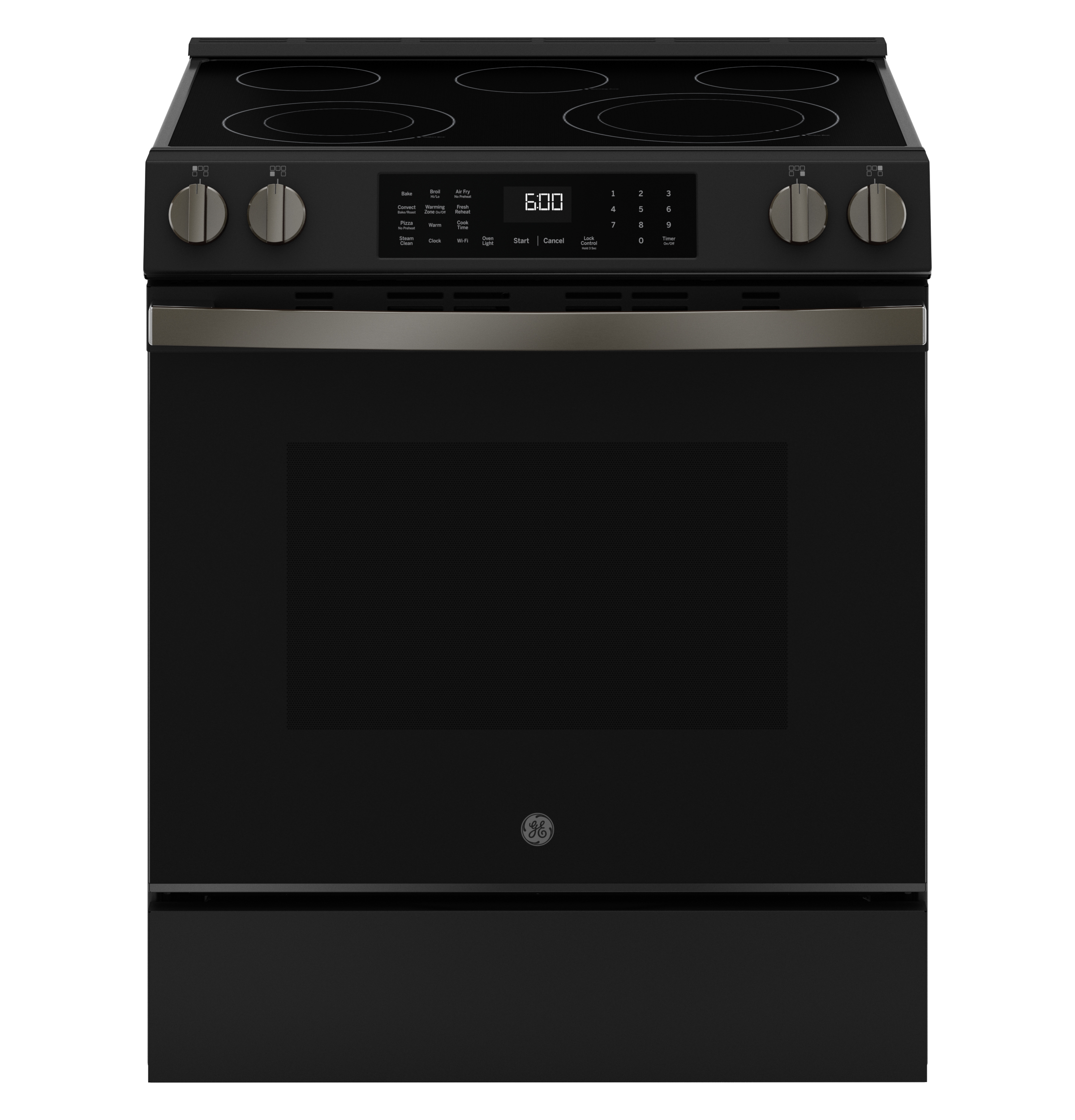 GE GE® ENERGY STAR® 30" Slide-In Electric Convection Range with No Preheat Air Fry and EasyWash™ Oven Tray