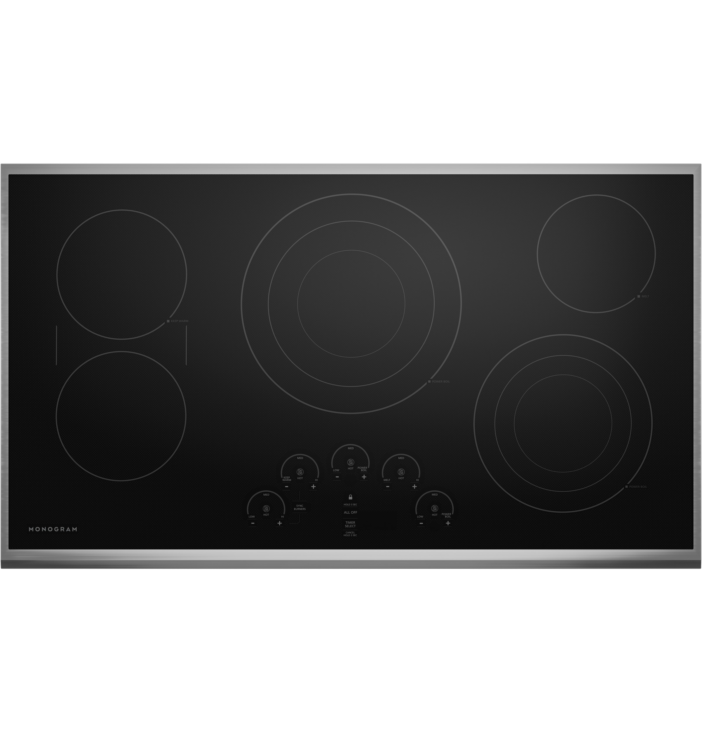 Monogram Monogram 36" Touch Control Electric Cooktop
