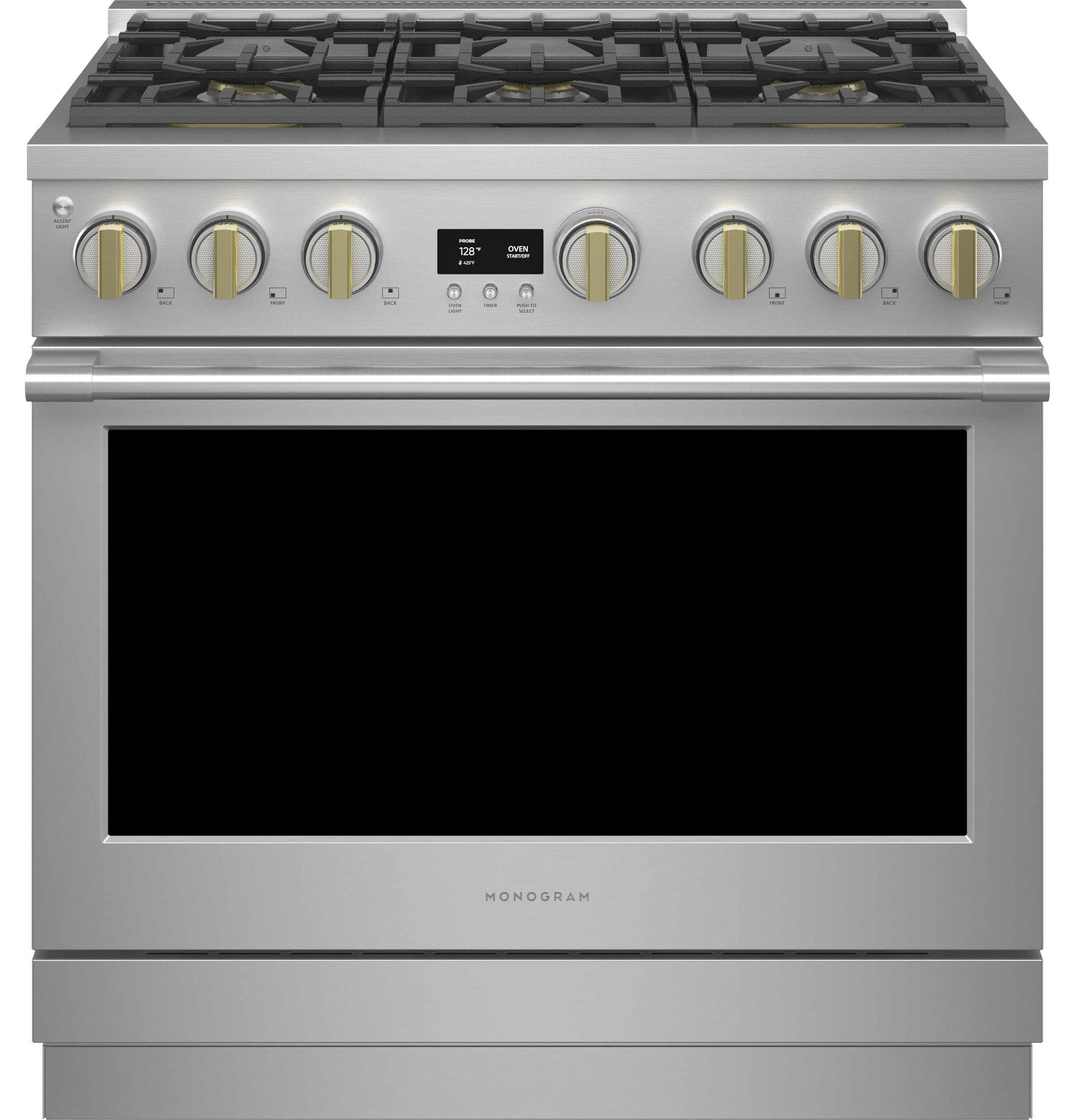 Monogram Monogram 36" All Gas Professional Range with 6 Burners