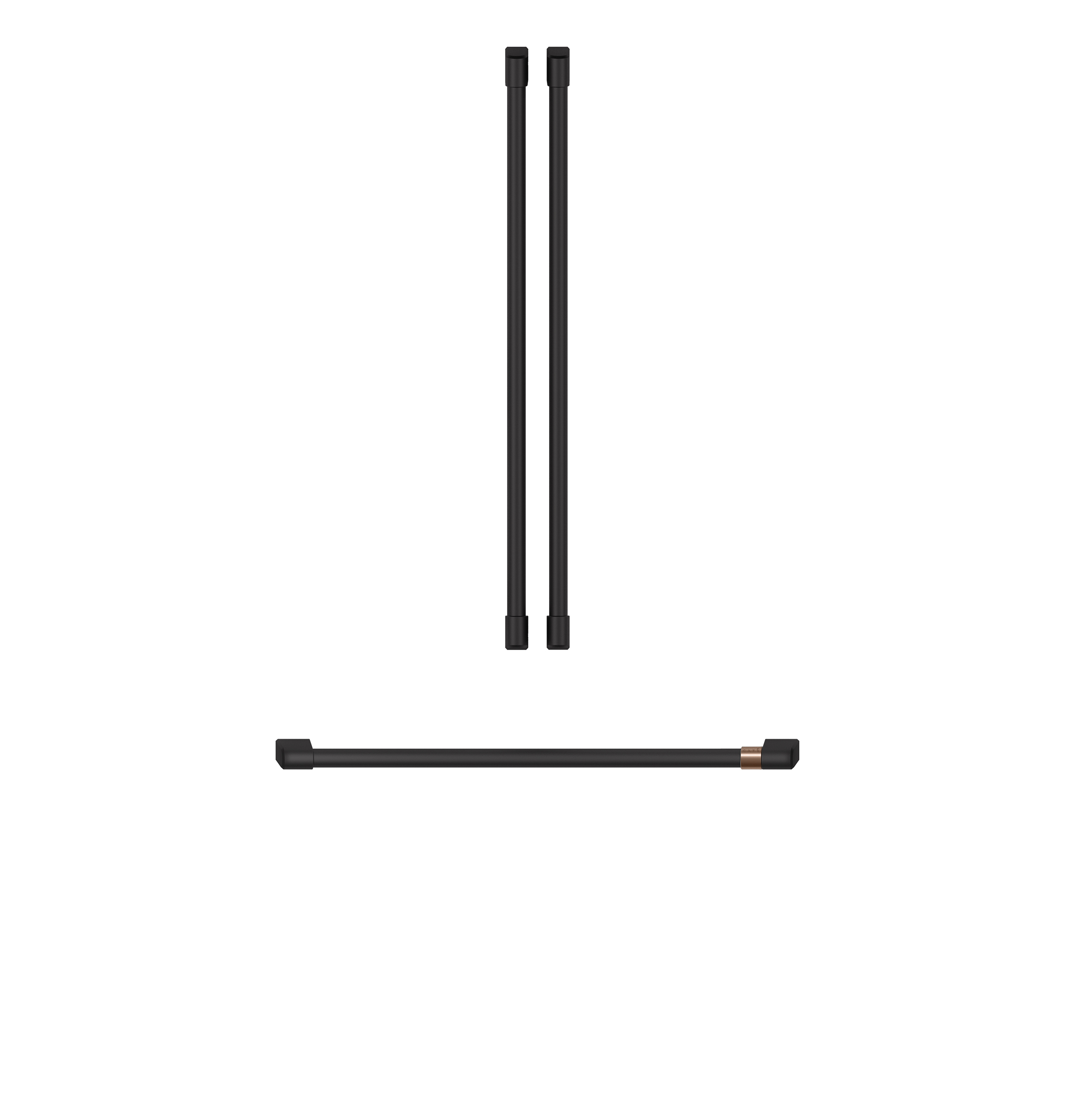 Cafe CAFÉ™ Refrigeration Handle Kit - Flat Black