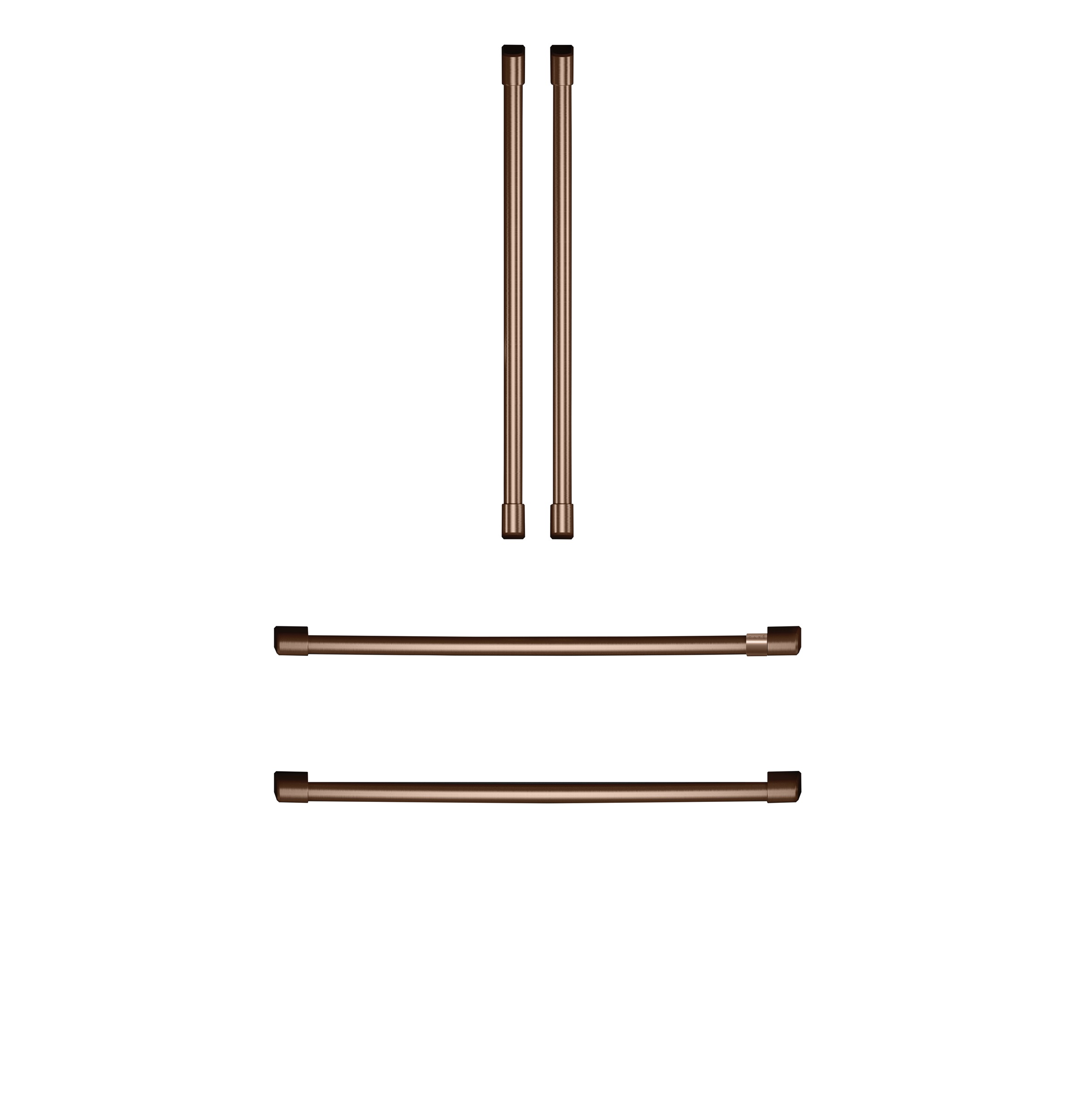 Cafe CAFÉ™ Refrigeration Handle Kit - Brushed Copper