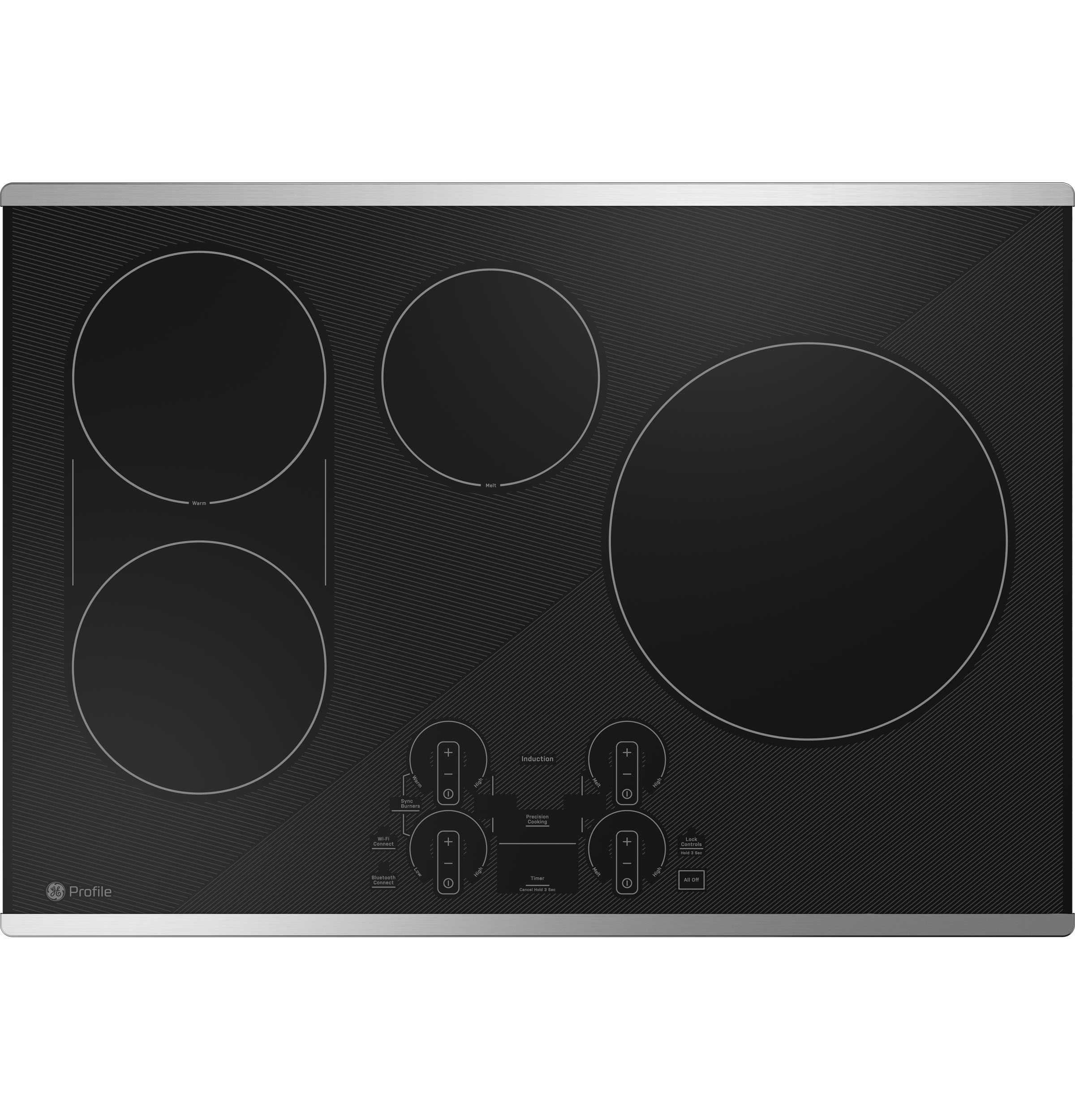 GE Profile GE Profile™ ENERGY STAR® 30" Built-In Touch Control Induction Cooktop
