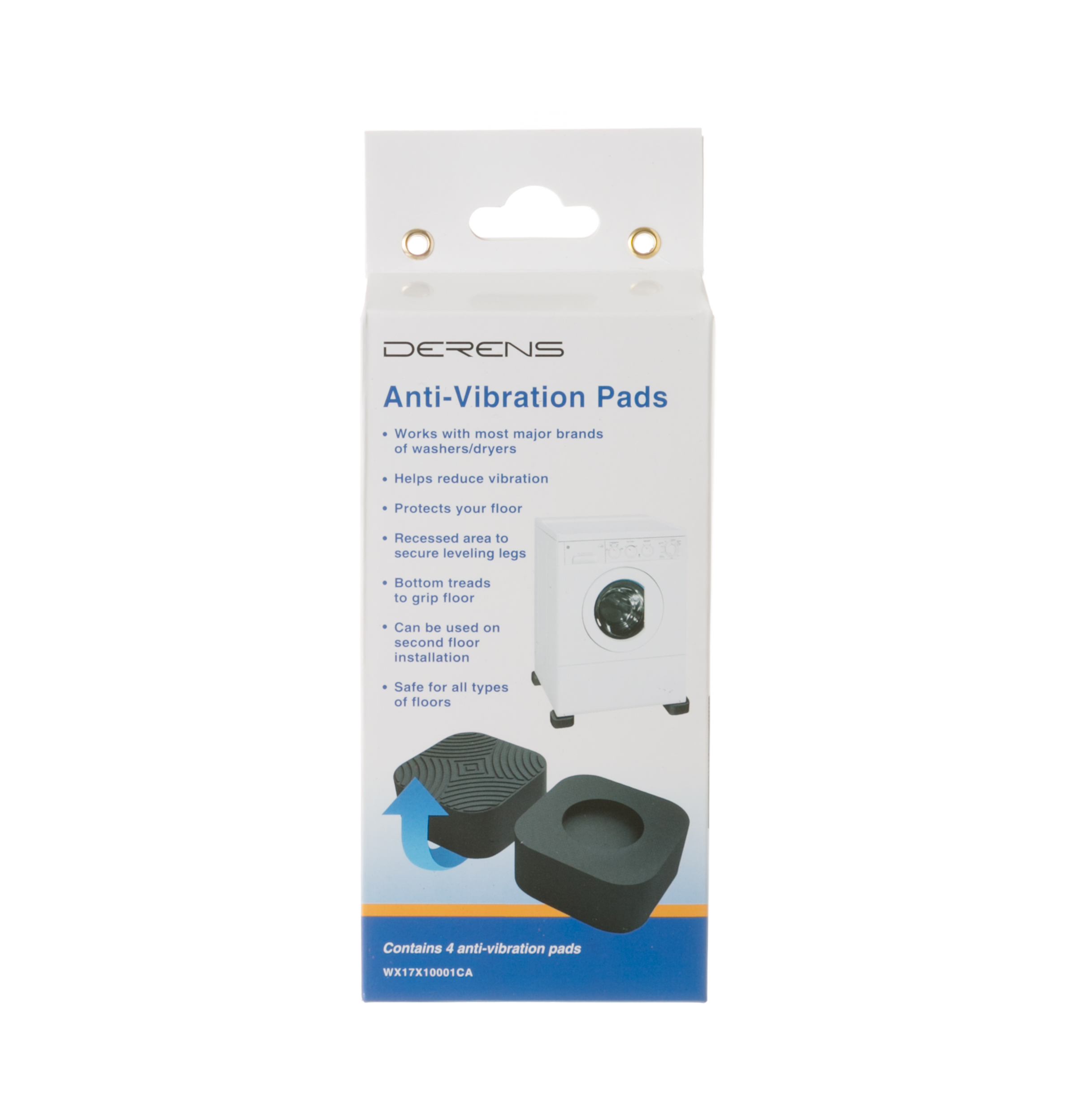 GE WASHER/DRYER ANTI-VIBRATION PADS