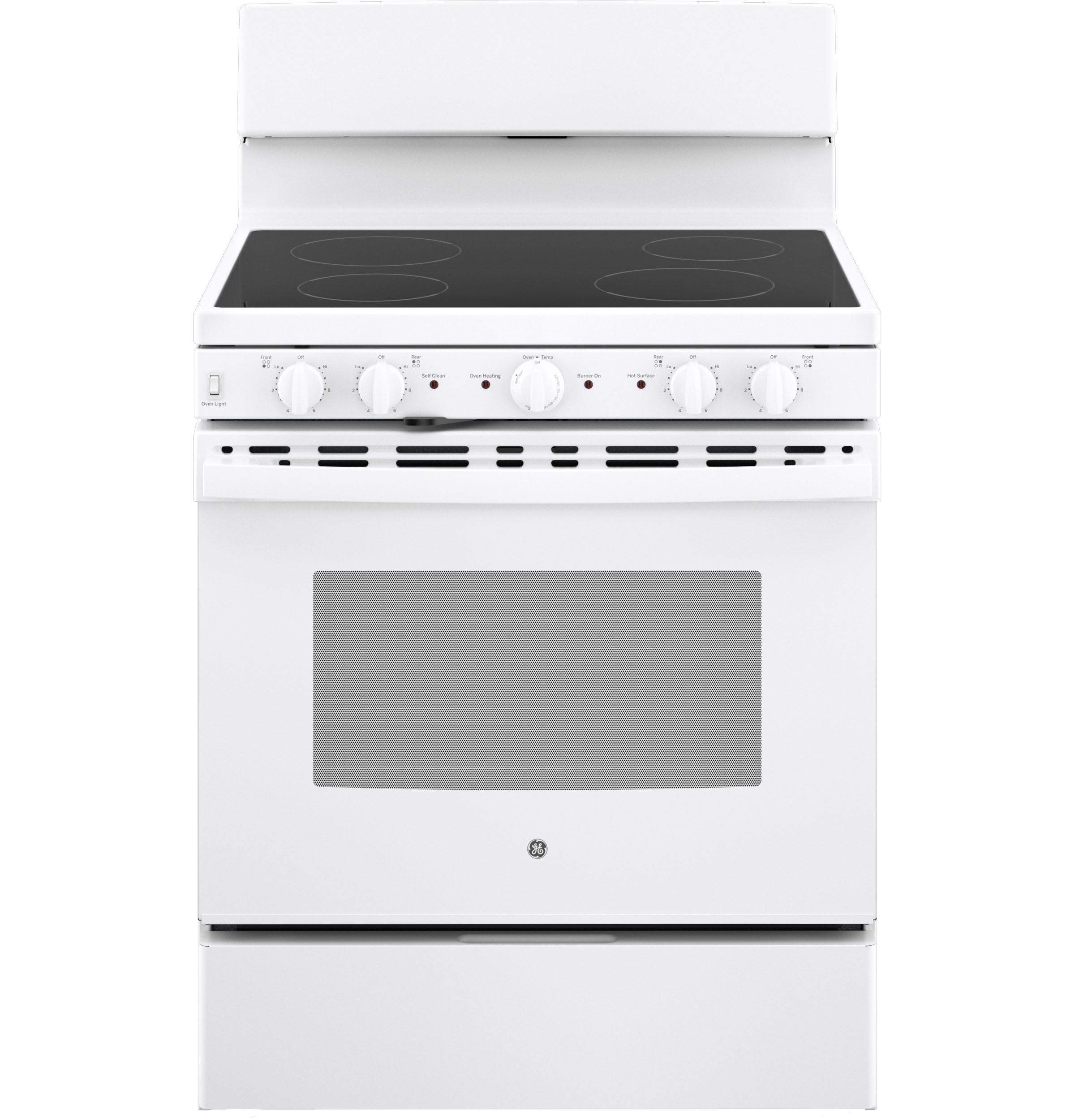 GE GE® ENERGY STAR® 30” Free-Standing Electric Radiant Smooth Cooktop Range