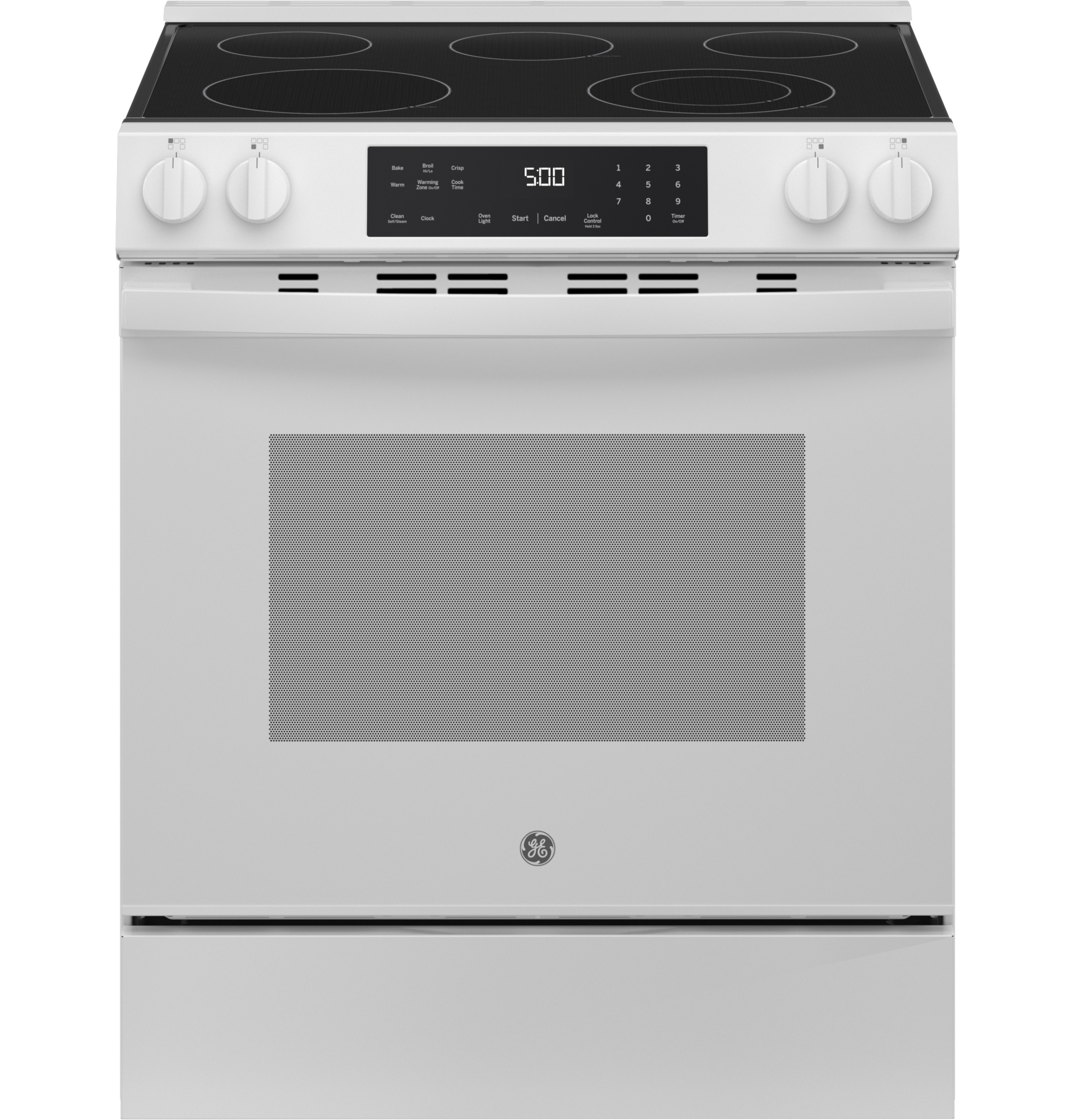 GE GE® ENERGY STAR® 30" Slide-In Electric Range with Crisp Mode