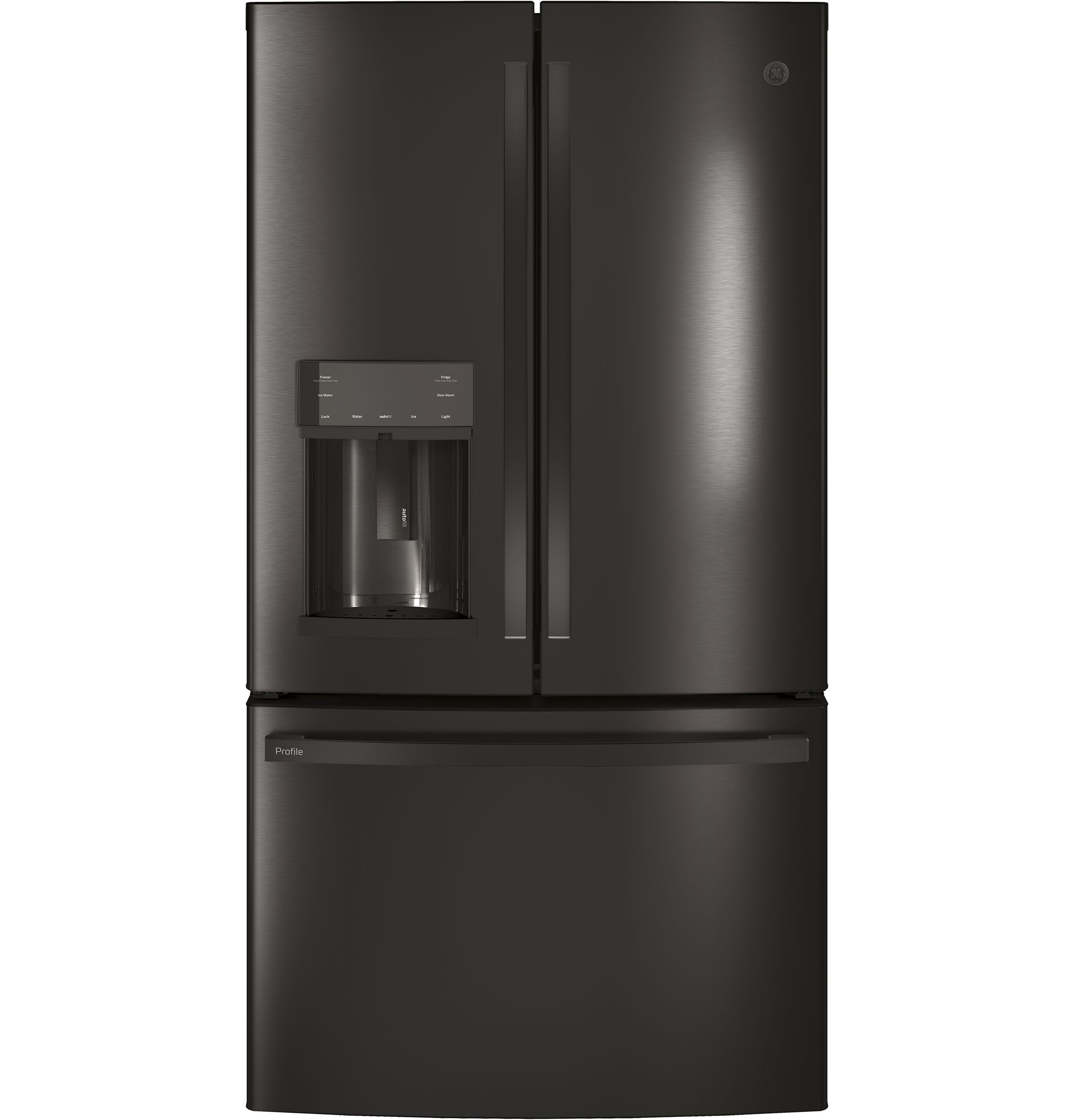 GE Profile GE Profile™ ENERGY STAR® 22.1 Cu. Ft. Counter-Depth French-Door Refrigerator with Hands-Free AutoFill