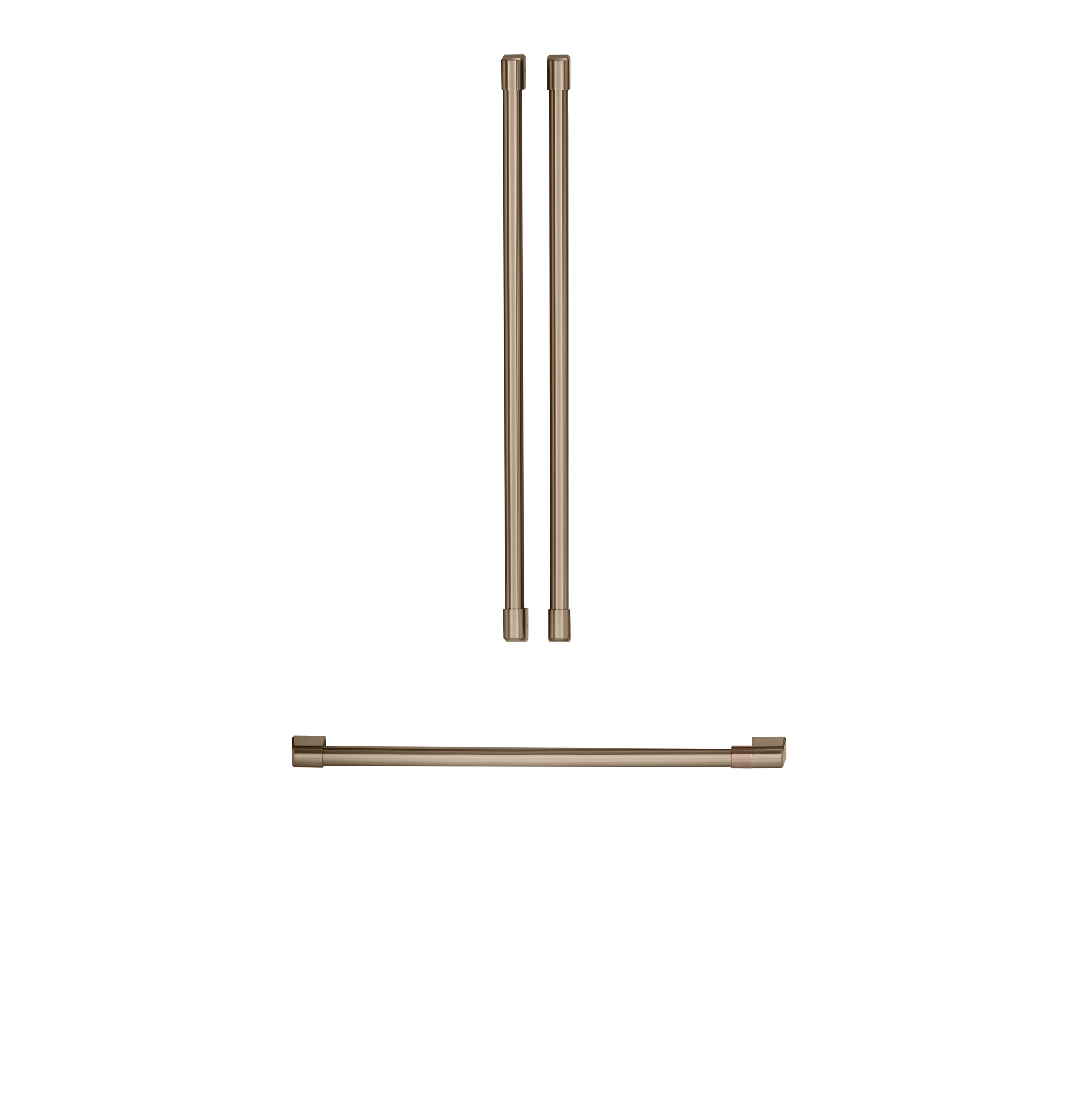 Cafe CAFÉ™ Refrigeration Handle Kit - Brushed Bronze