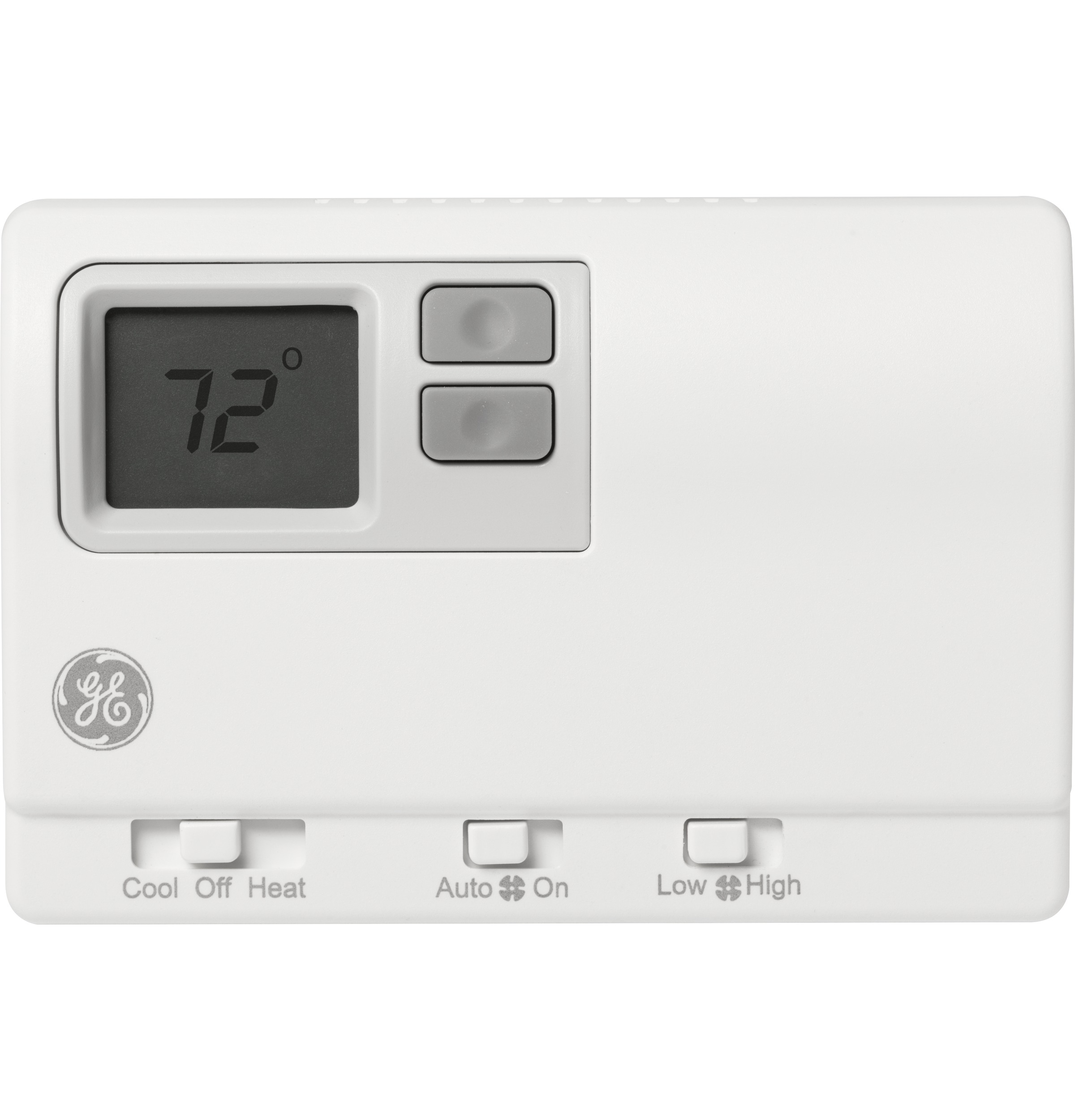 GE Two Fan Speed Digital Remote Thermostat