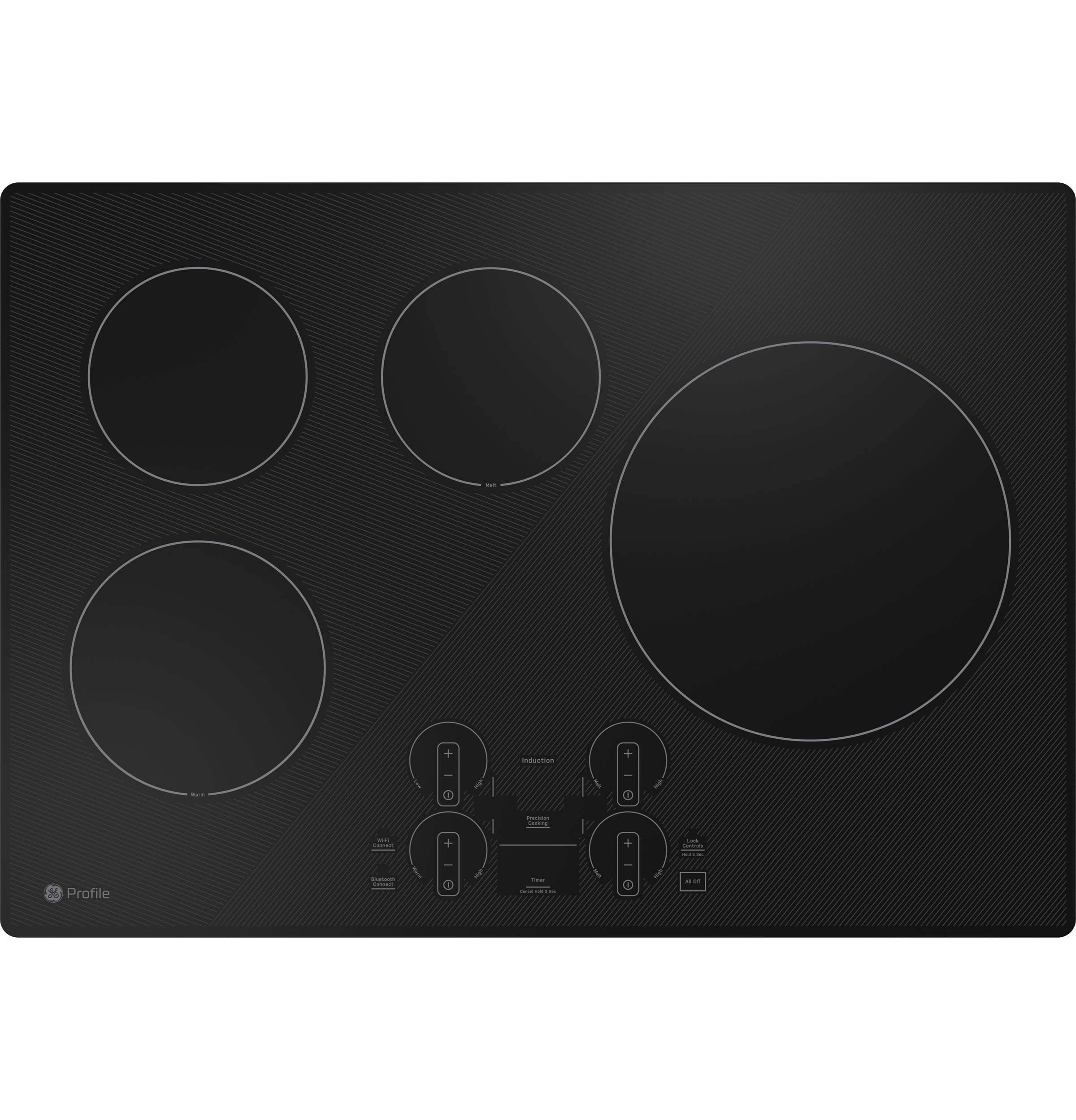 GE Profile GE Profile™ ENERGY STAR® 30" Built-In Touch Control Induction Cooktop