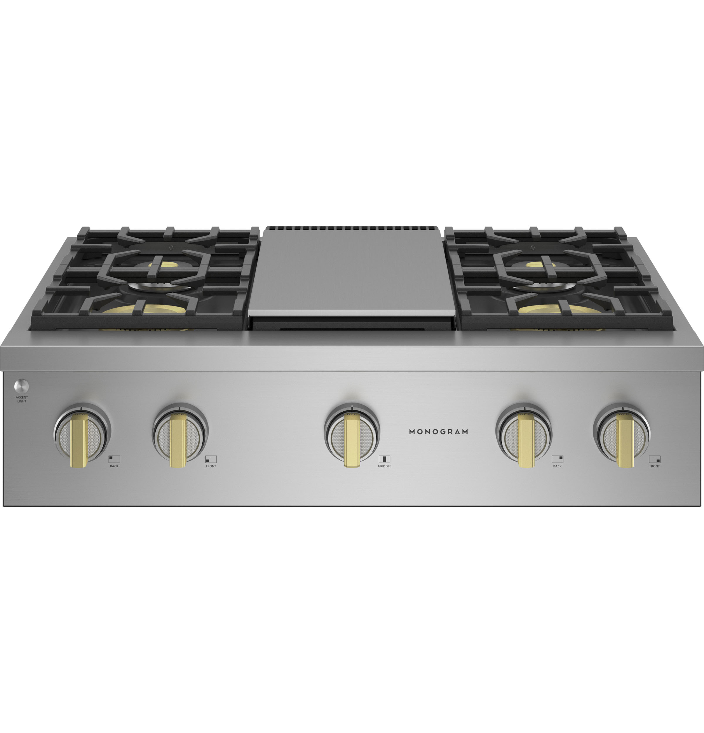 Monogram Monogram 36" Professional Gas Rangetop with 4 Burners and Griddle
