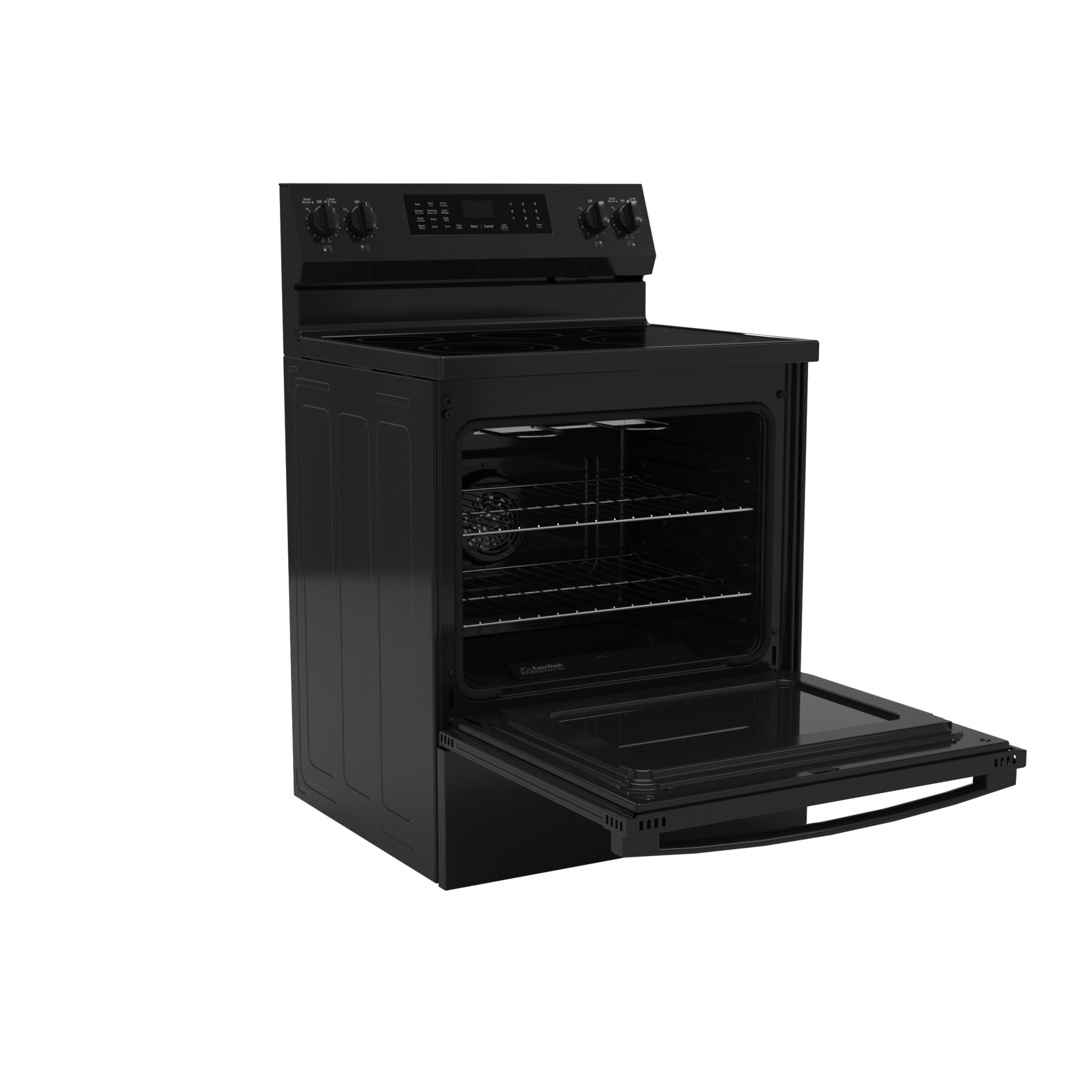 Model: GRF600AVBB | GE GE® ENERGY STAR® 30" Free-Standing Electric Convection Range with No Preheat Air Fry and EasyWash™ Oven Tray
