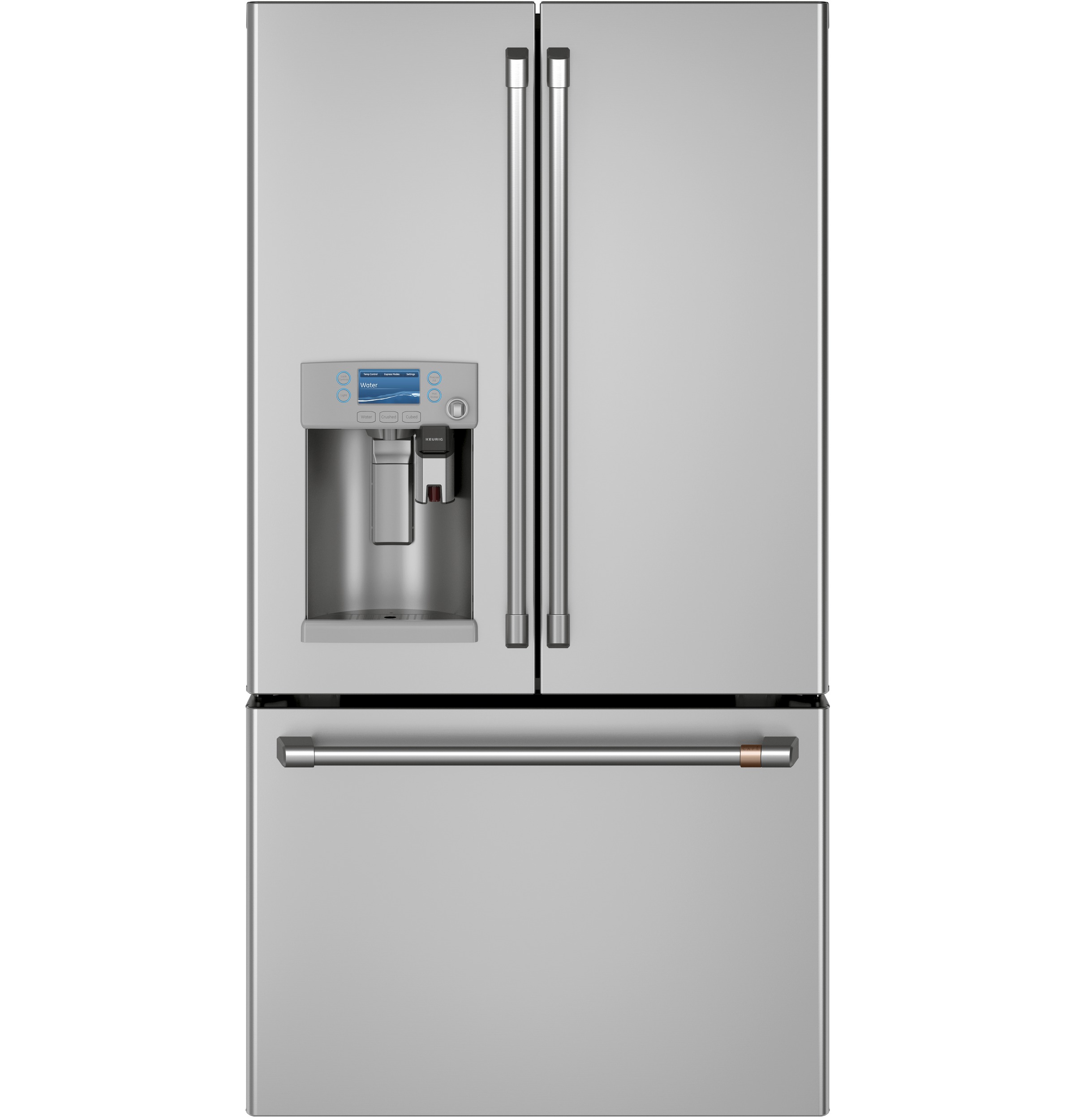 Cafe CAFÉ™ ENERGY STAR® 27.7 Cu. Ft. Smart French-Door Refrigerator with Keurig® K-Cup® Brewing System