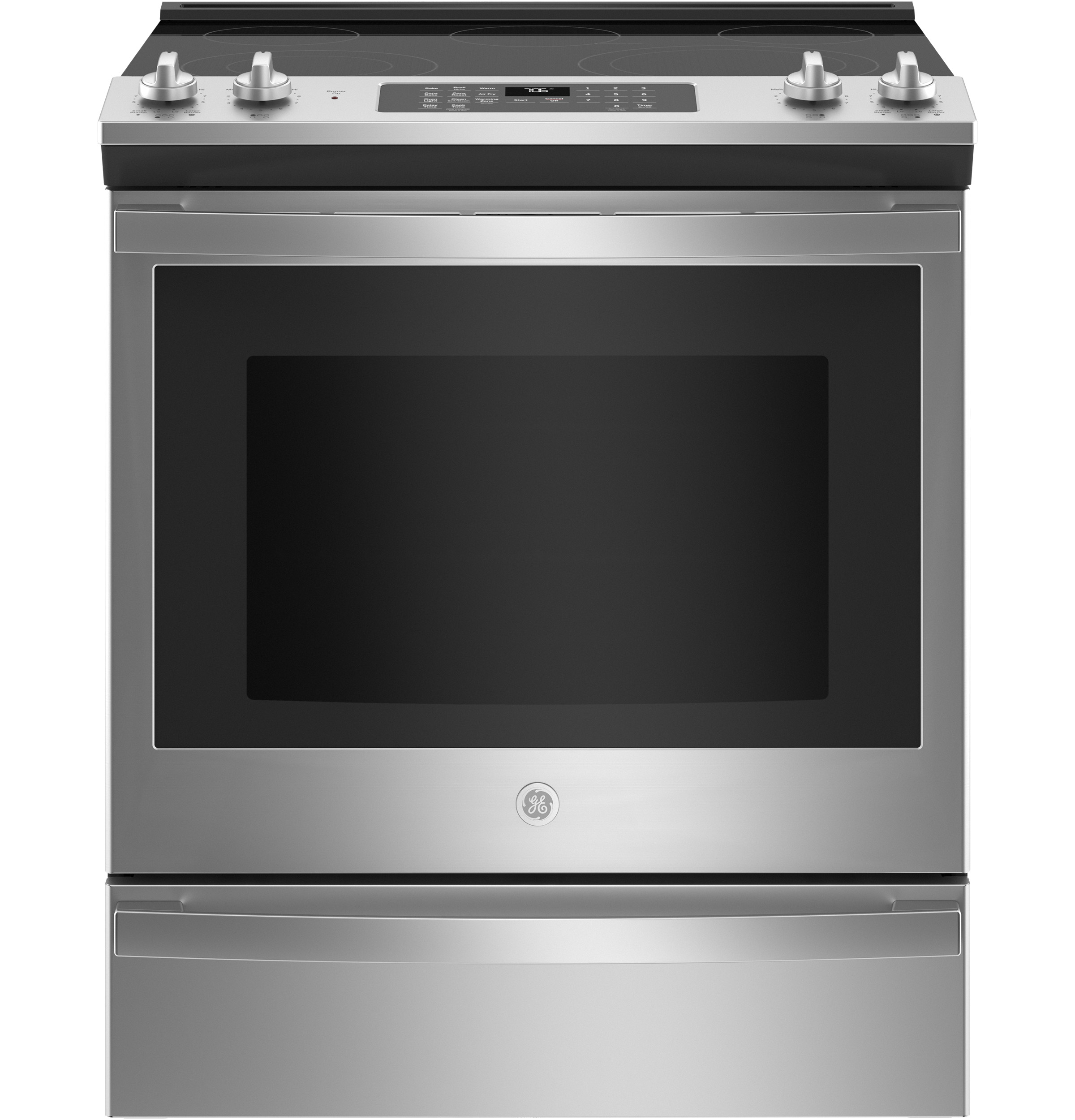 GE GE® 30" Slide-In Electric Convection Range with No Preheat Air Fry