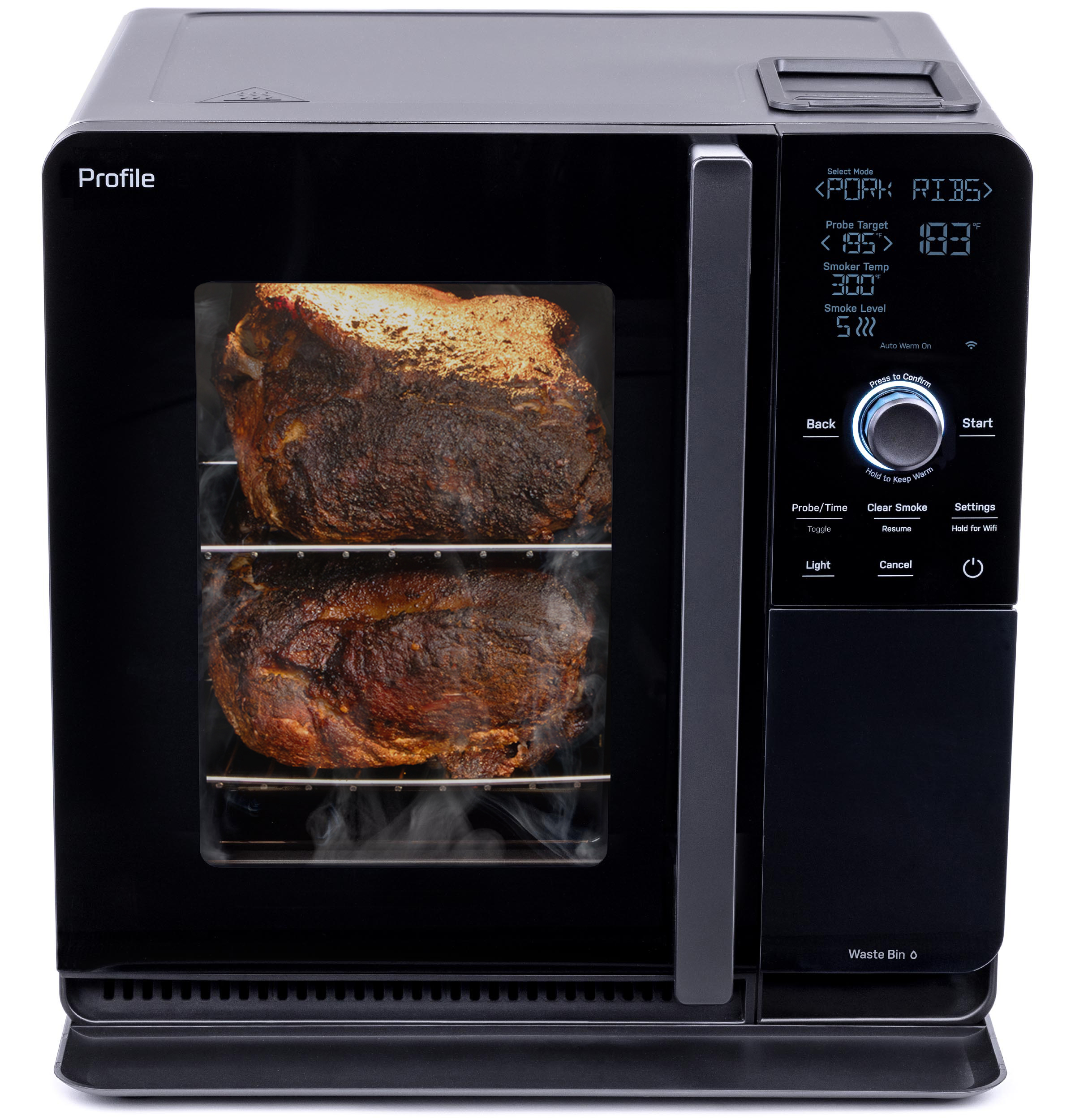 GE Profile GE Profile™ Smart Indoor Pellet Smoker