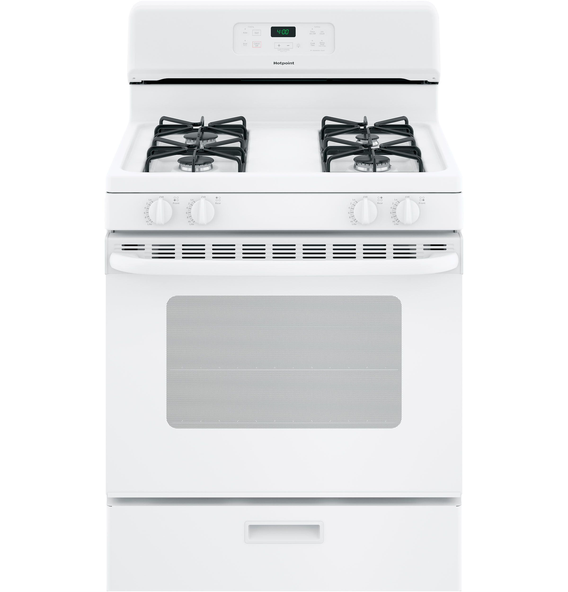 Hotpoint Hotpoint® 30" Free-Standing Standard Clean Gas Range