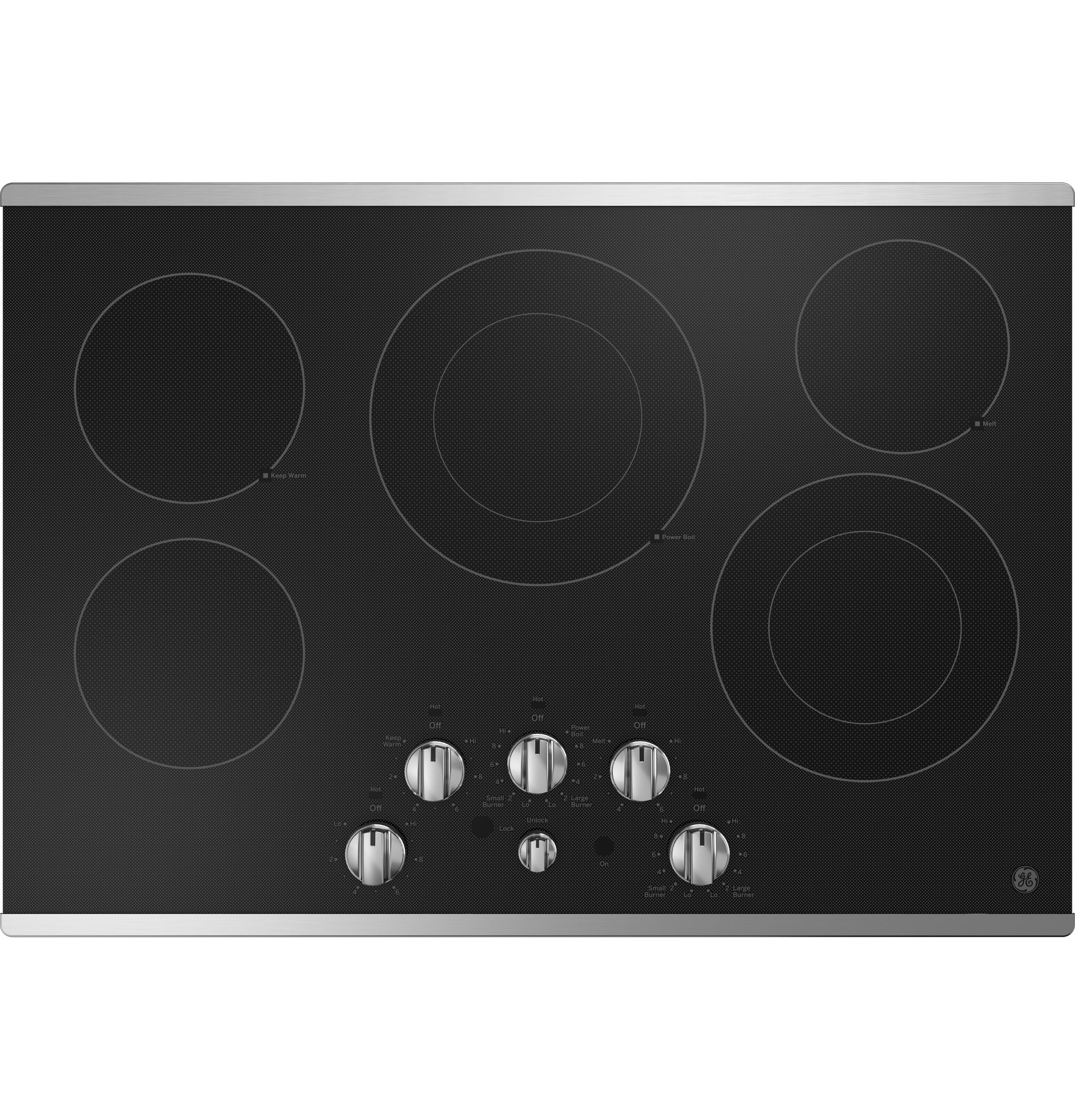 GE GE® 30" Built-In knob Control Electric Cooktop