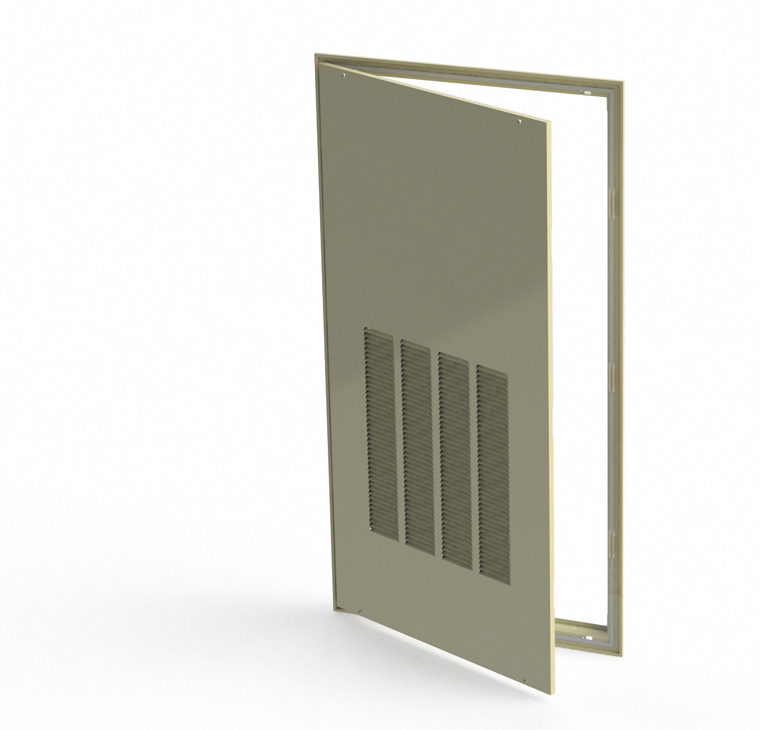 GE Access Panel w/ Return Air Grill for Large Chassis