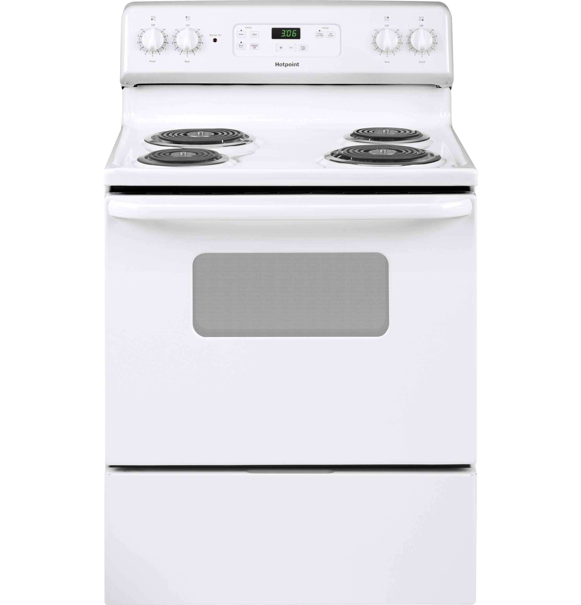 Hotpoint Hotpoint® ENERGY STAR® 30" Free-Standing Standard Clean Electric Range