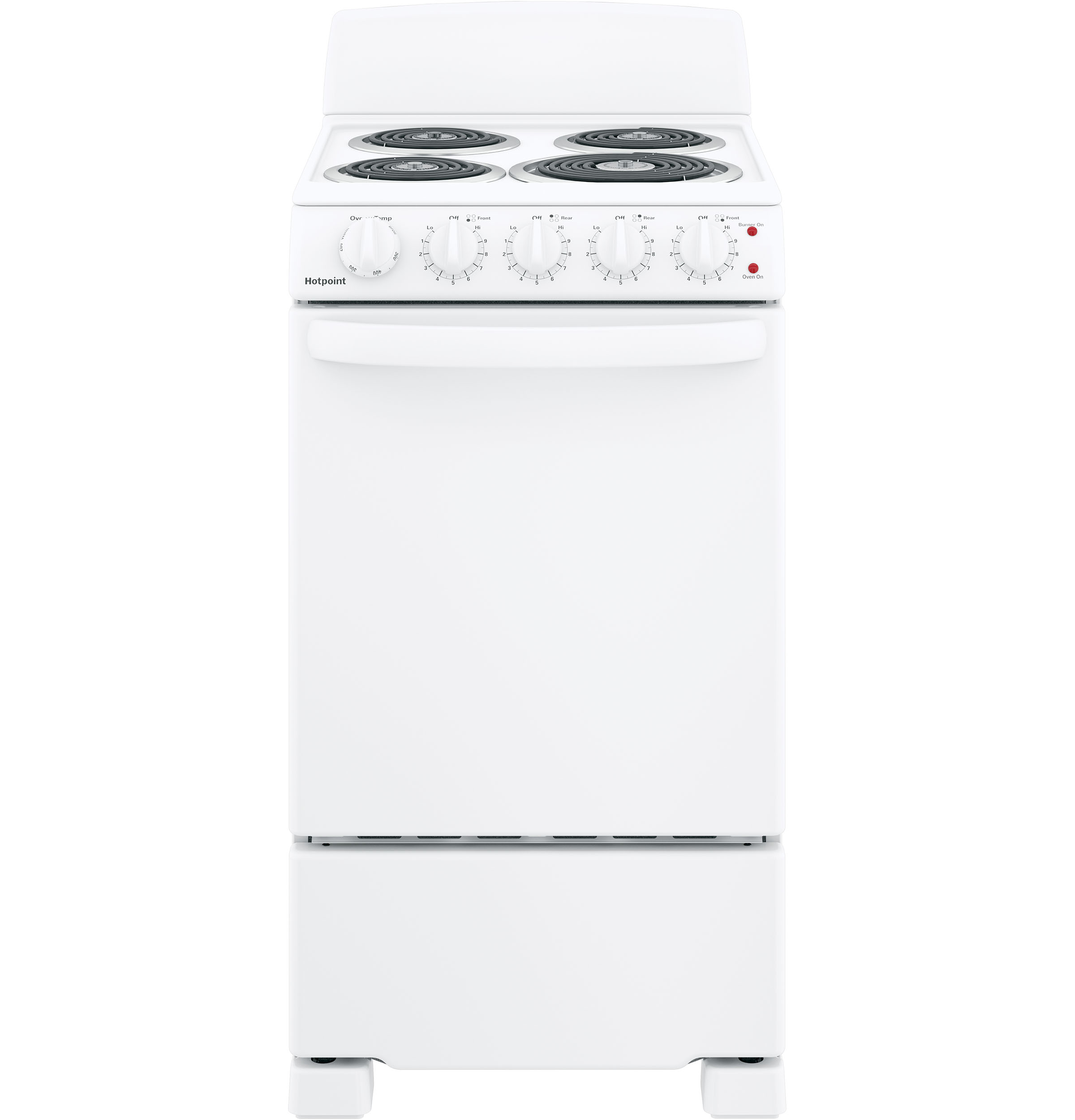 Hotpoint Hotpoint® ENERGY STAR® 20" Electric Free-Standing Front-Control Electric Range