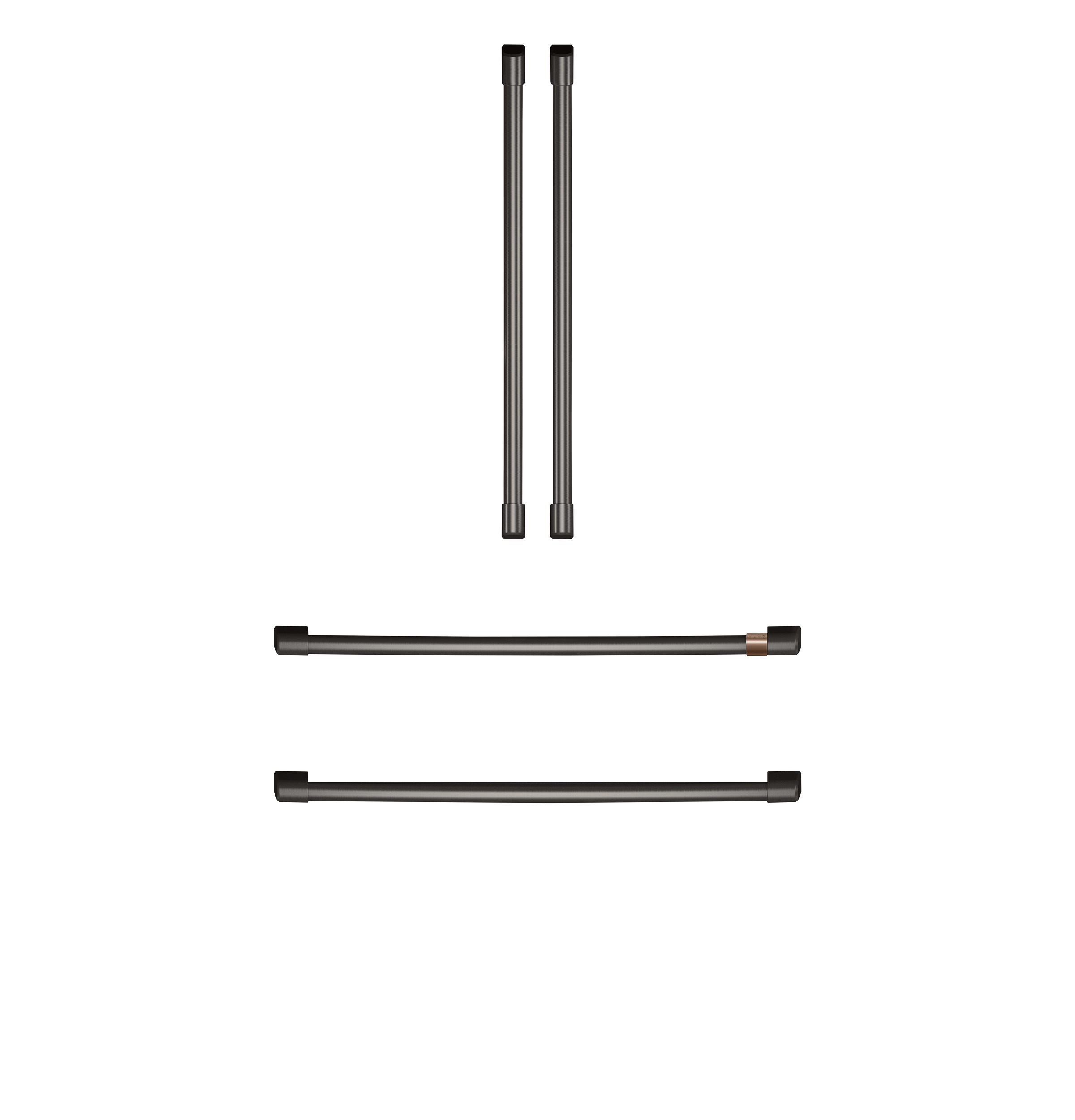 Cafe CAFÉ™ Refrigeration Handle Kit - Brushed Black