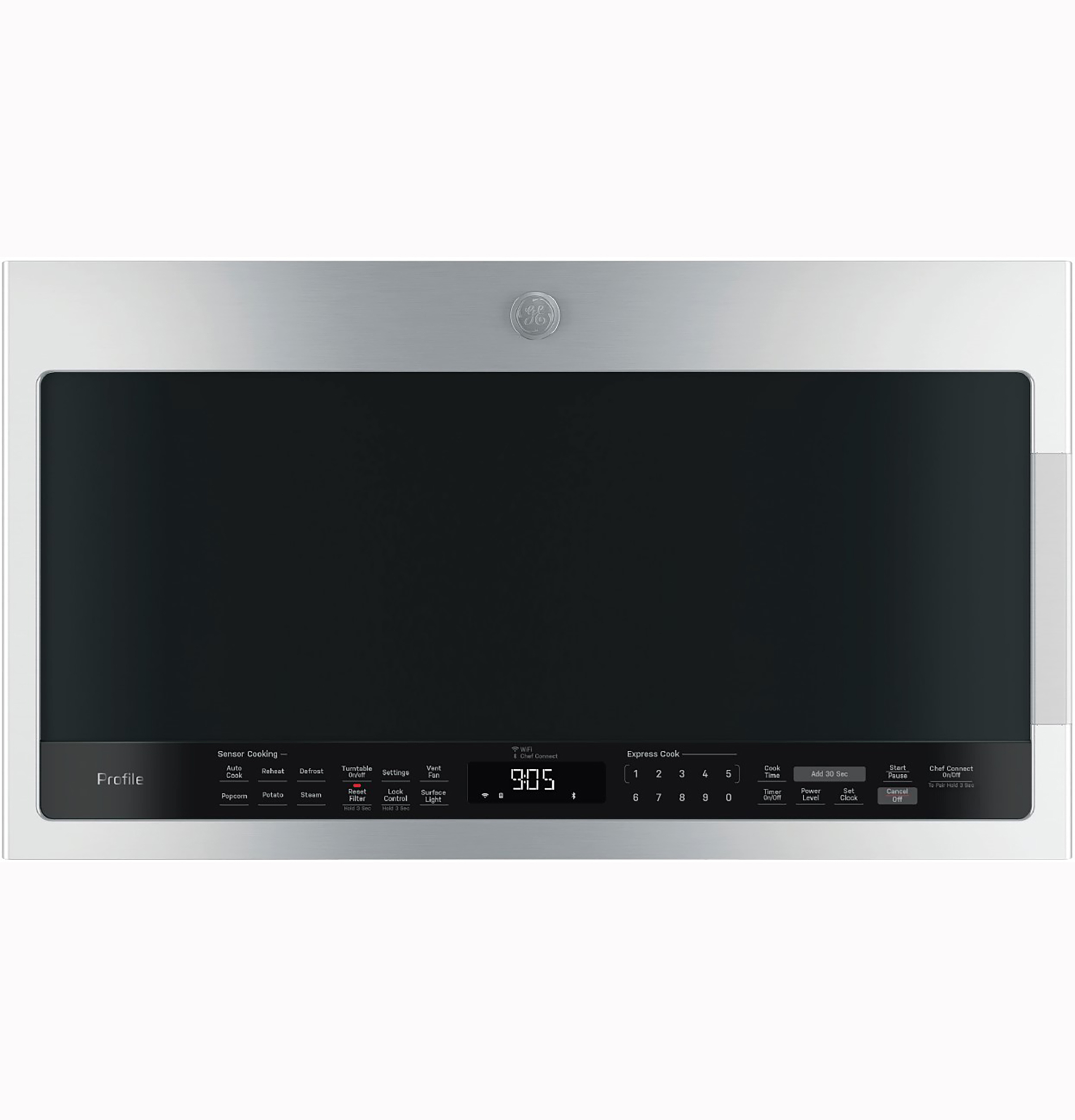 GE Profile GE Profile™ 2.1 Cu. Ft. Over-the-Range Sensor Microwave Oven