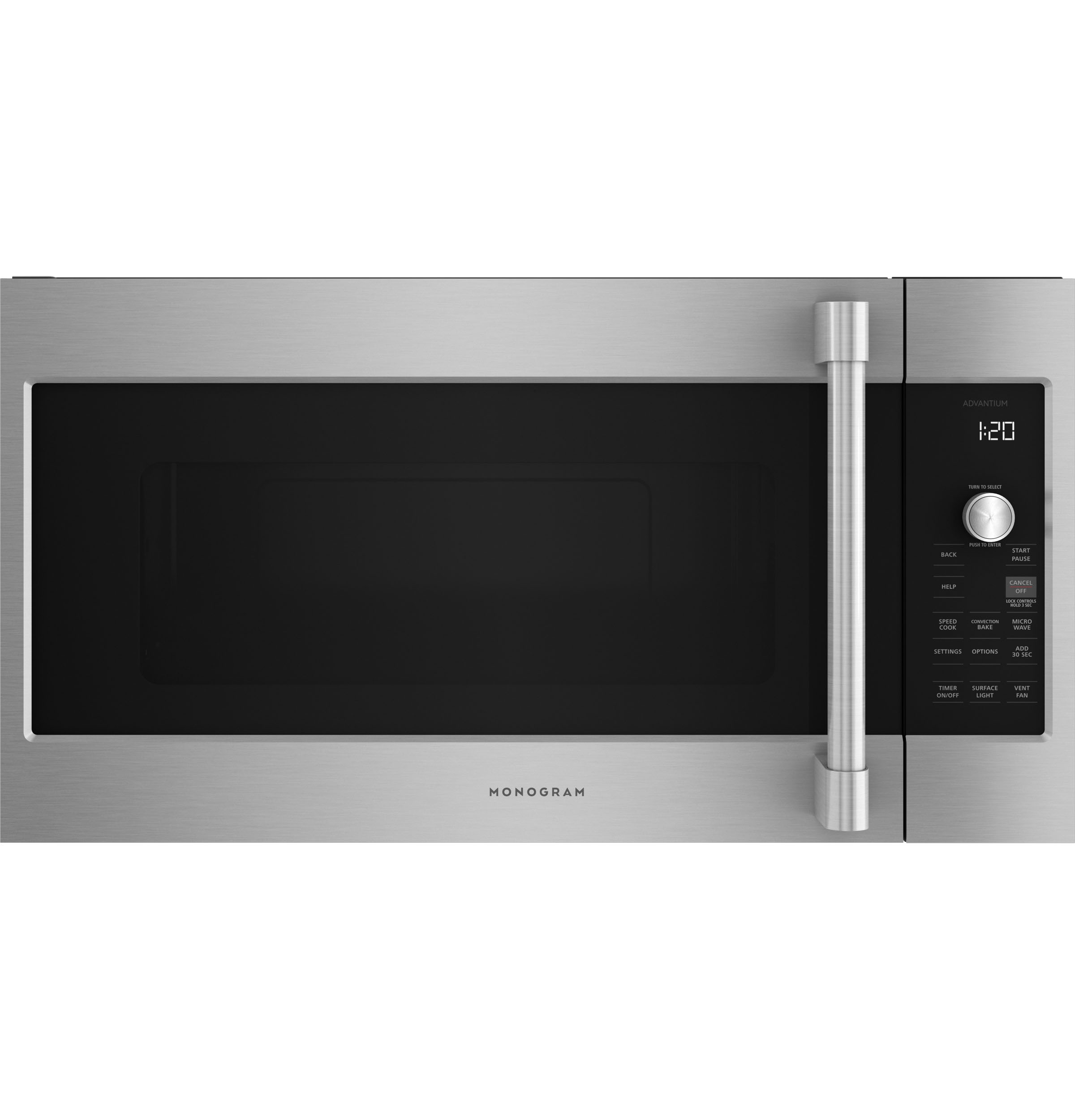 Monogram Monogram Statement Above-the-Cooktop Speedcooking Oven with Advantium® Technology