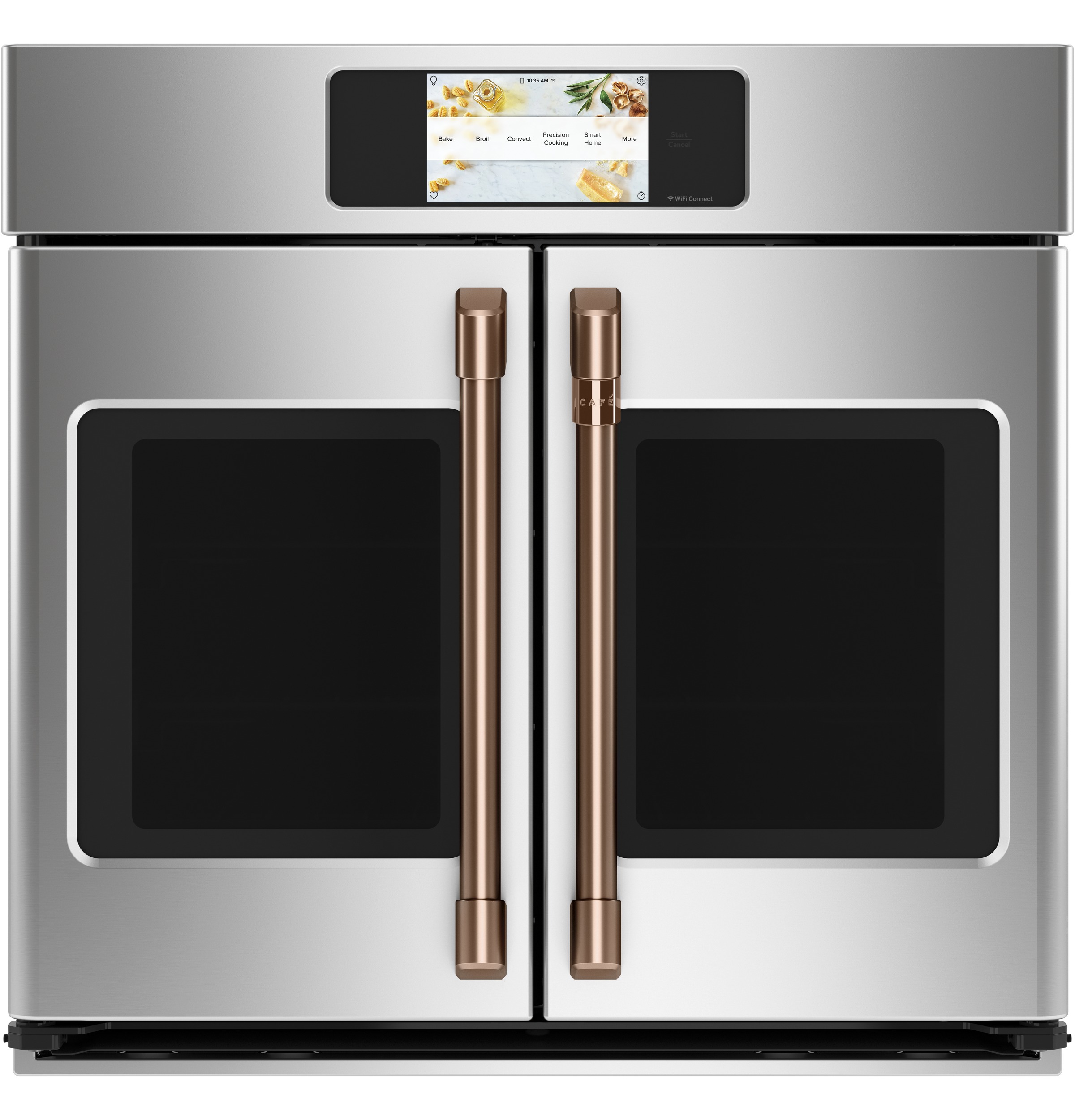 Cafe CAFÉ™ 2 French-Door Handles - Brushed Copper