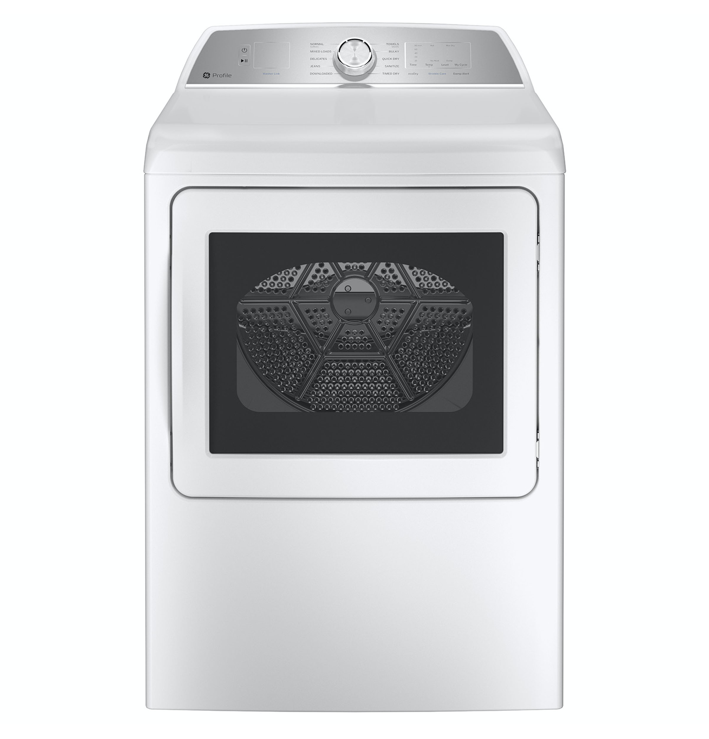 GE Profile GE Profile™ ENERGY STAR® 7.4 cu. ft. Capacity aluminized alloy drum Electric Dryer with Sanitize Cycle and Sensor Dry