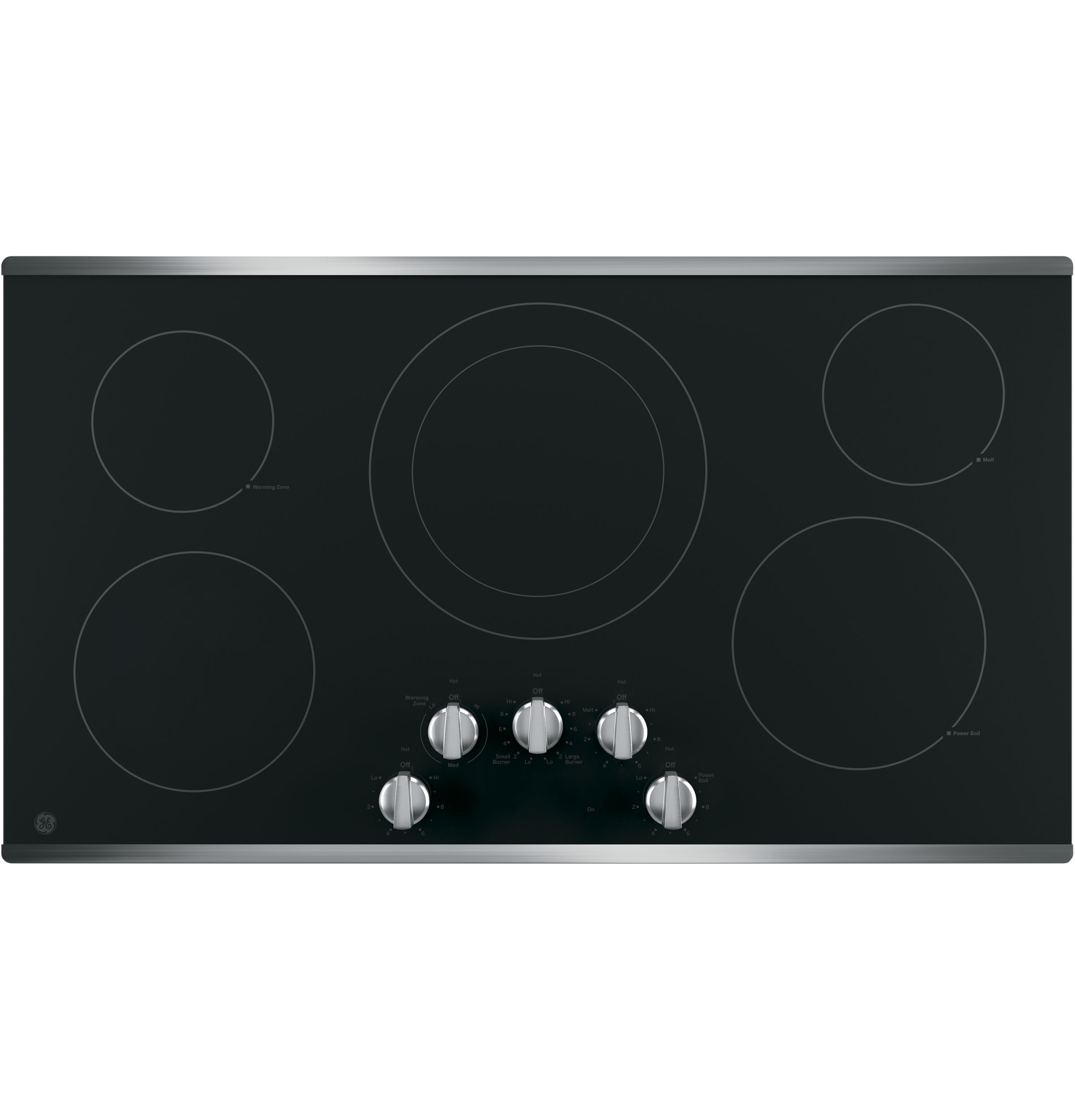 GE GE® 36" Built-In Knob Control Electric Cooktop