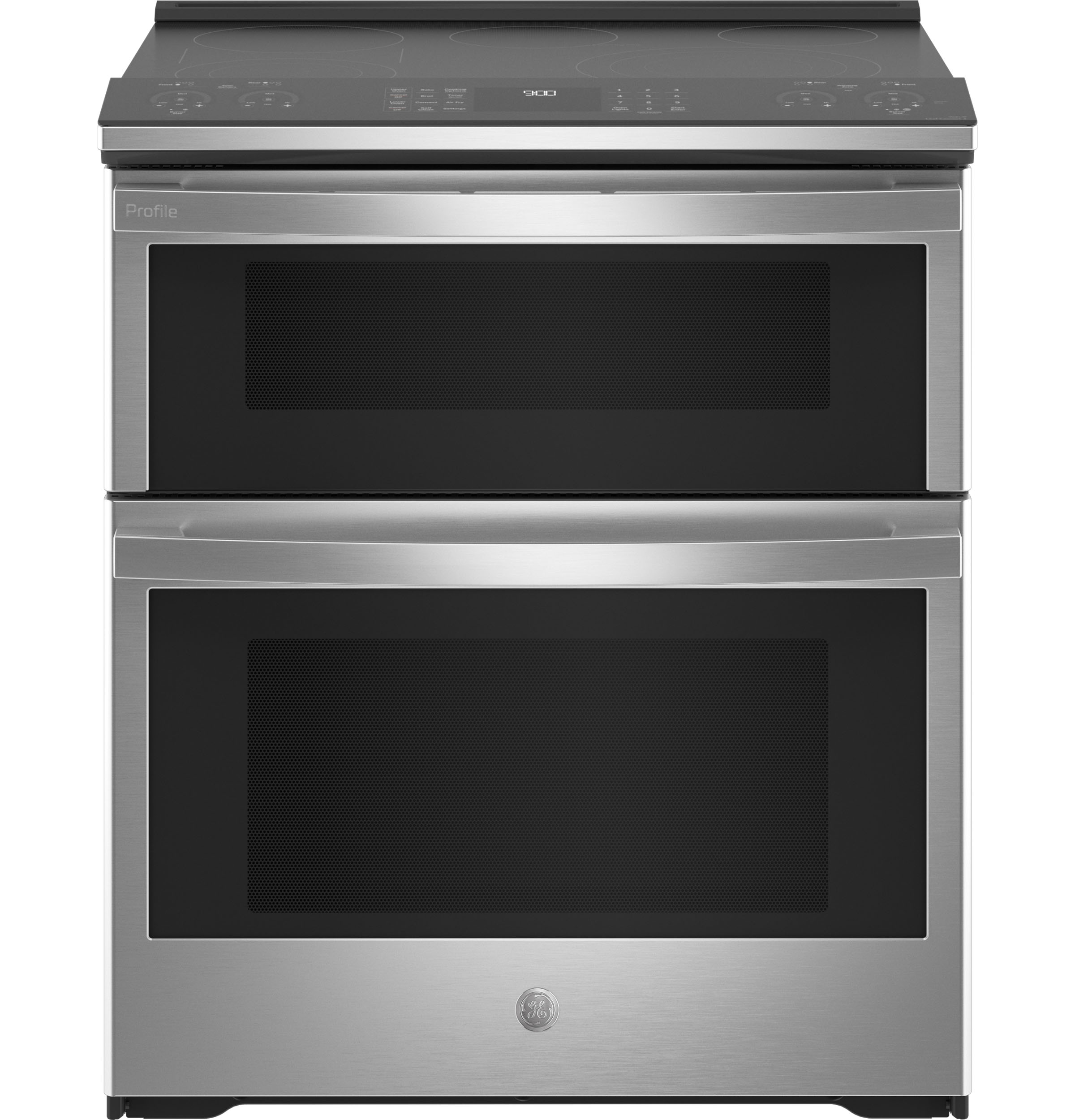 GE Profile GE Profile™ 30" Smart Slide-In Electric Double Oven Convection Fingerprint Resistant Range
