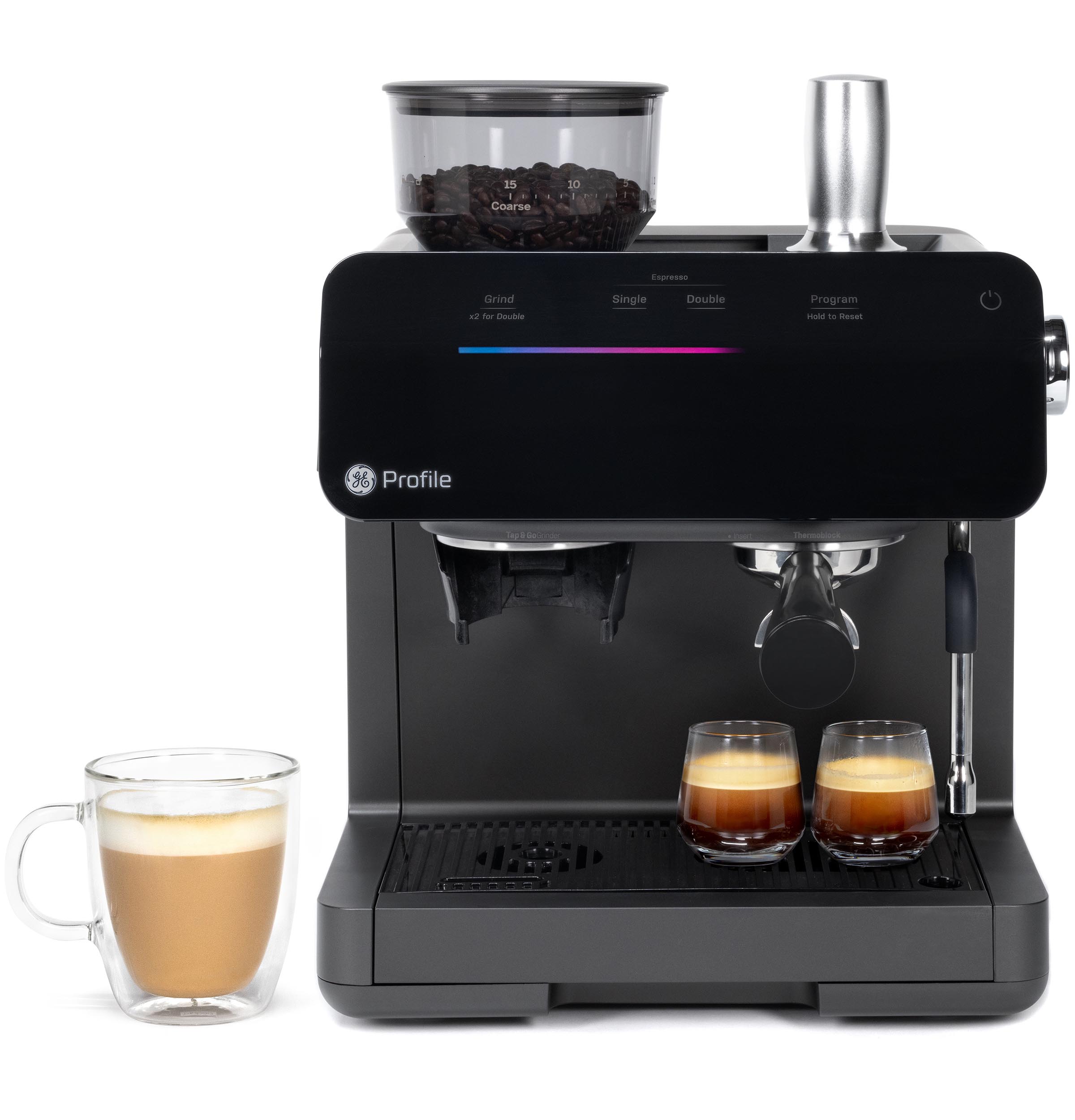 GE Profile GE Profile™ Semi Automatic Espresso Machine + Frother