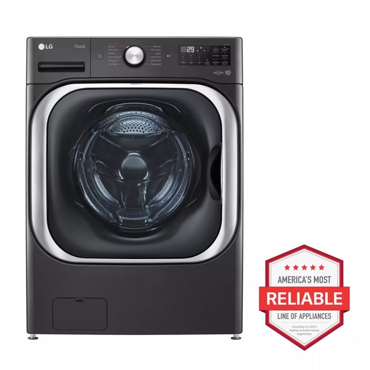 LG 5.2 cu. ft. Mega Capacity Smart Wi-Fi Enabled Front Load Washer with TurboWash and Built-In Intelligence