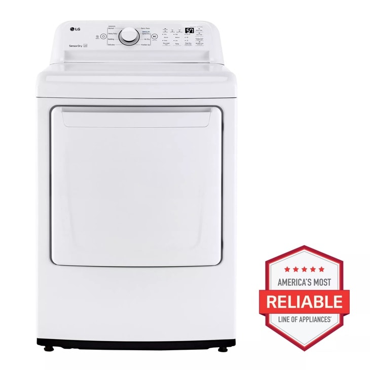 LG 7.3 cu. ft. Ultra Large Capacity Electric Dryer with Sensor Dry Technology