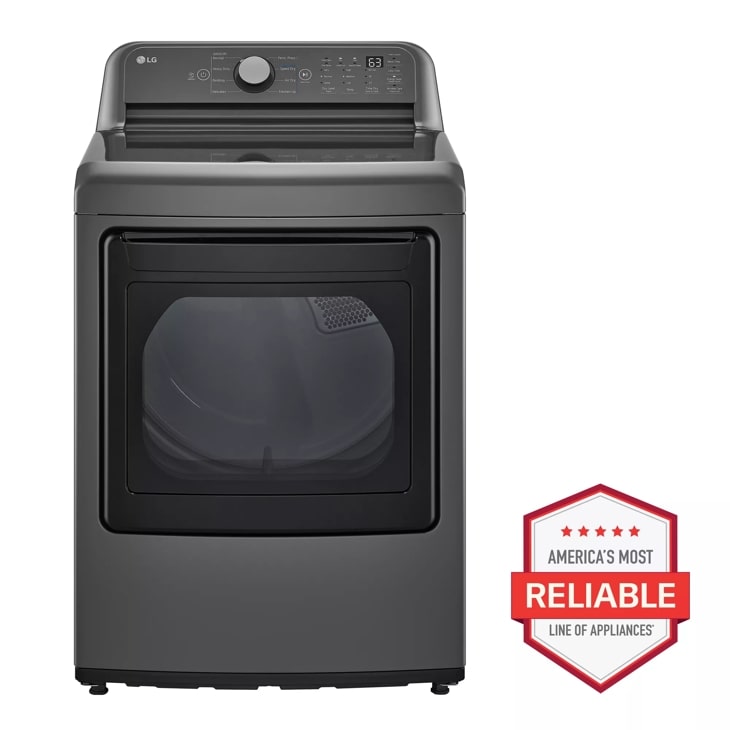 LG 7.3 cu. ft. Ultra Large Capacity Rear Control Gas ENERGY STAR Dryer with Sensor Dry
