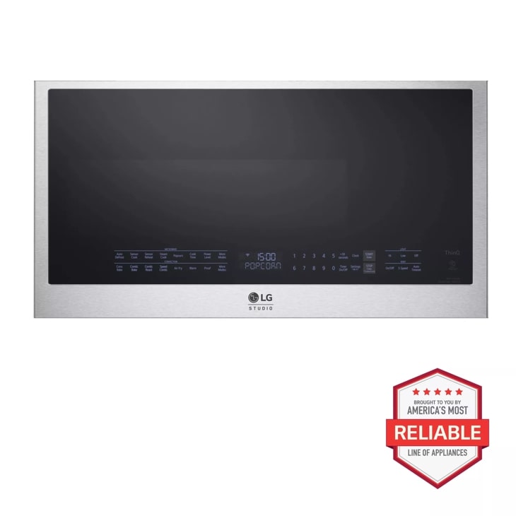 LG Studio LG STUDIO 1.7 cu. ft. Over-the-Range Convection Microwave Oven with Air Fry