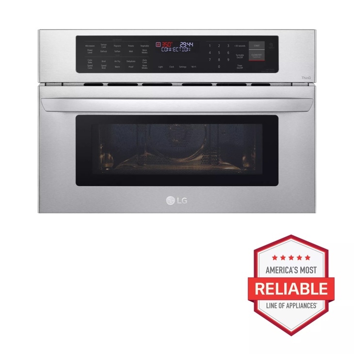 LG 1.7 cu. ft. Smart Built-In Microwave Speed Oven