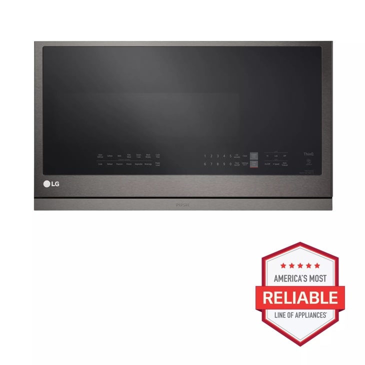 LG 2.1 cu. ft. Smart Over-the-Range Microwave with ExtendaVent2.0 & EasyClean