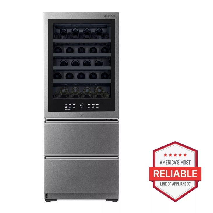 LG Signature LG SIGNATURE 15 cu. ft. Smart Wi-Fi Enabled InstaView Wine Cellar Refrigerator