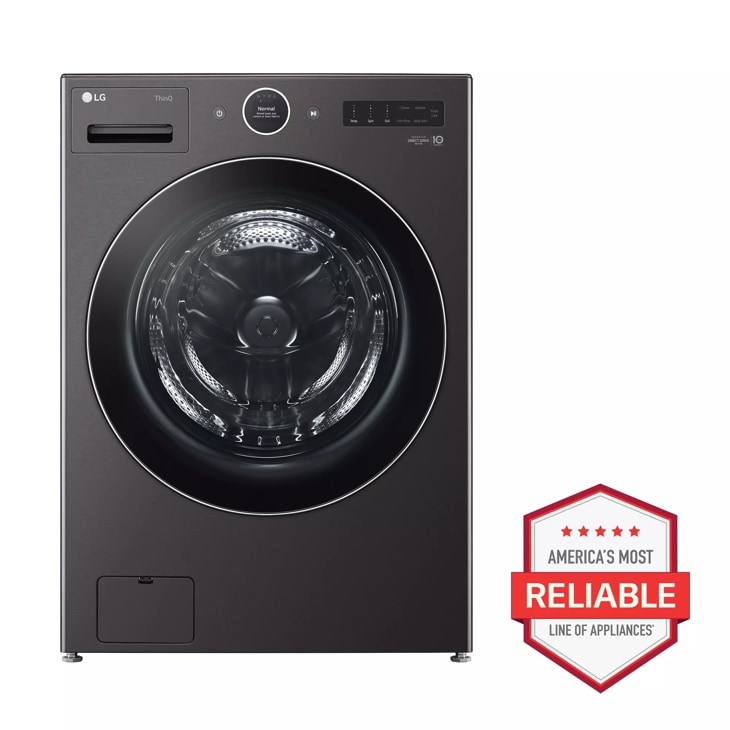 LG 5.0 cu. ft. Mega Capacity Smart Front Load Washer with AI DD 2.0 Built-In Intelligence & TurboWash 360