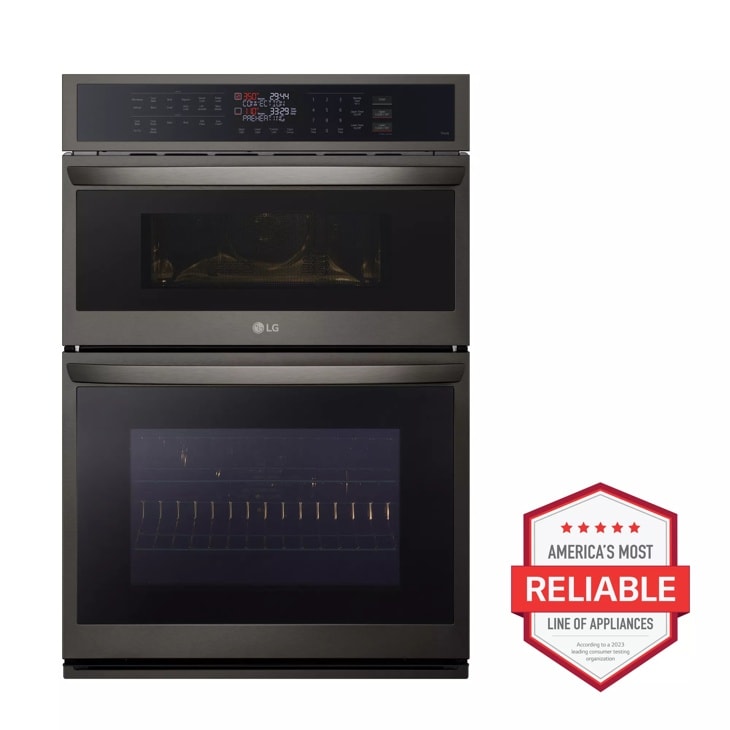 LG 1.7/4.7 cu. ft. Smart Combination Wall Oven with Convection and Air Fry