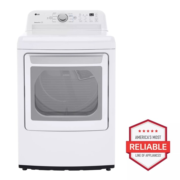 LG 7.3 cu. ft. Ultra Large Capacity Electric Dryer with Sensor Dry Technology