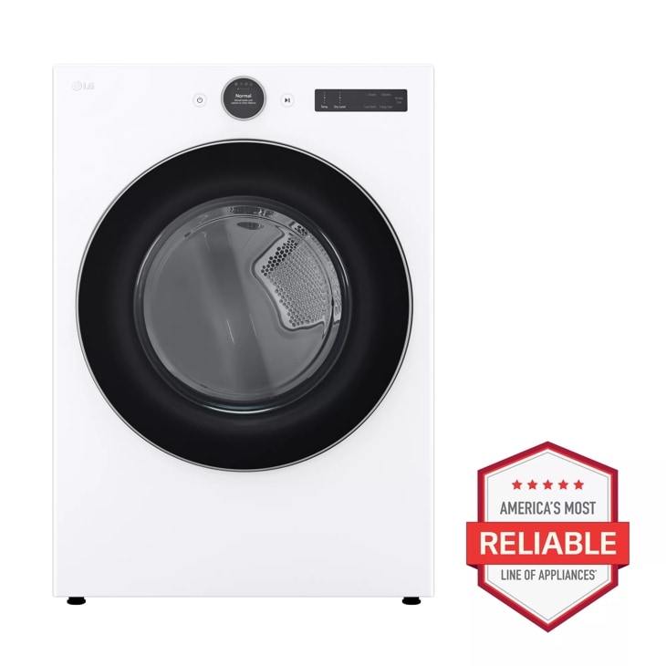 LG 7.4 cu. ft. Ultra Large Capacity Smart Front Load Gas ENERGY STAR Dryer with Sensor Dry & Steam Technology
