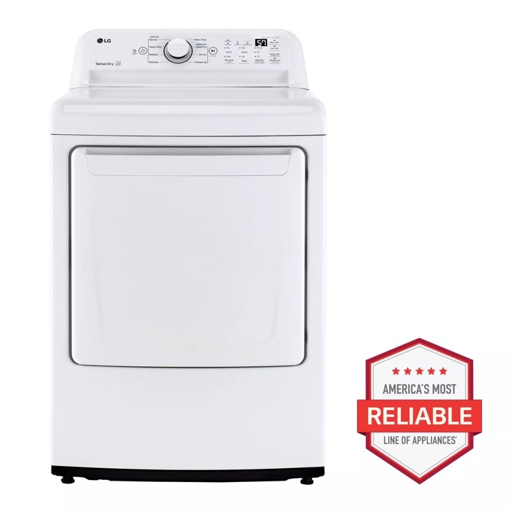 LG 7.3 cu. ft. Ultra Large Capacity Gas Dryer with Sensor Dry Technology