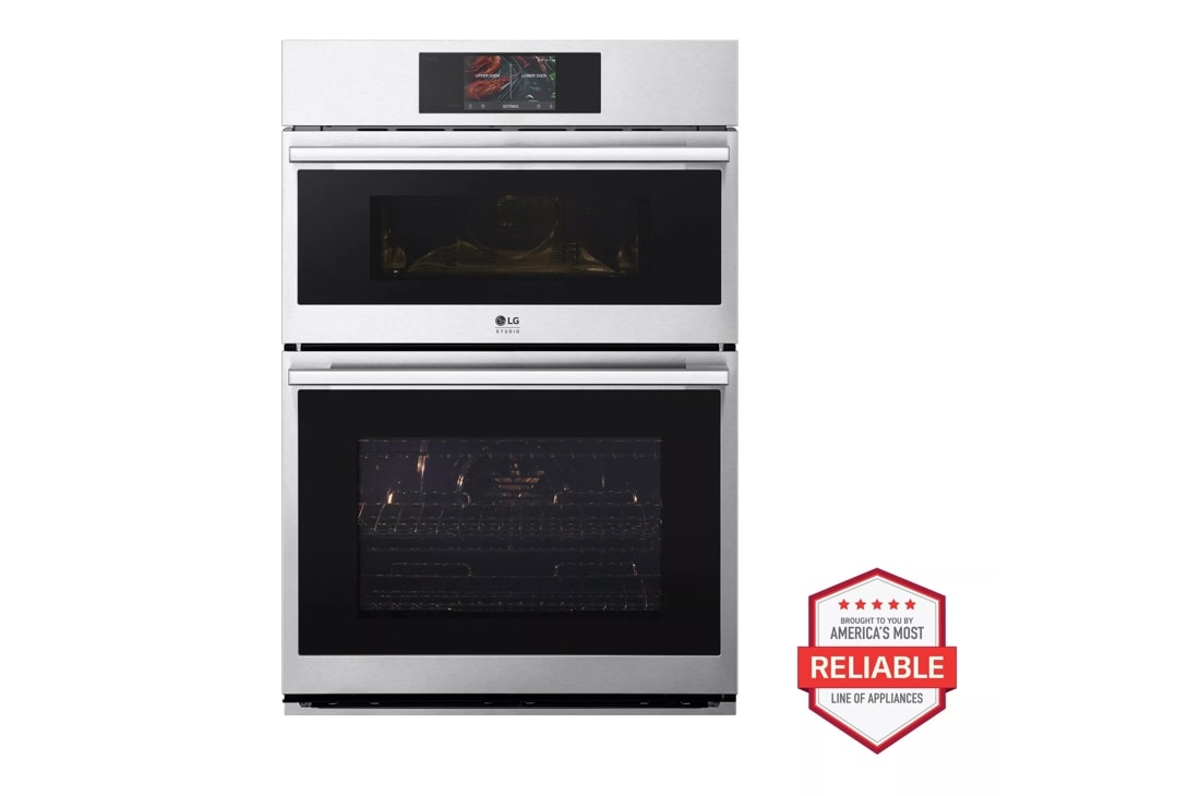 LG Studio LG STUDIO 1.7/4.7 cu. ft. Combination Double Wall Oven with Air Fry