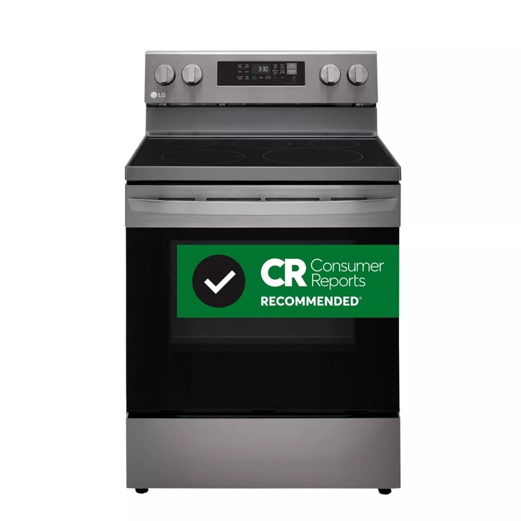 LG 6.3 cu ft. Smart Wi-Fi Enabled Fan Convection Electric Range with Air Fry & EasyClean