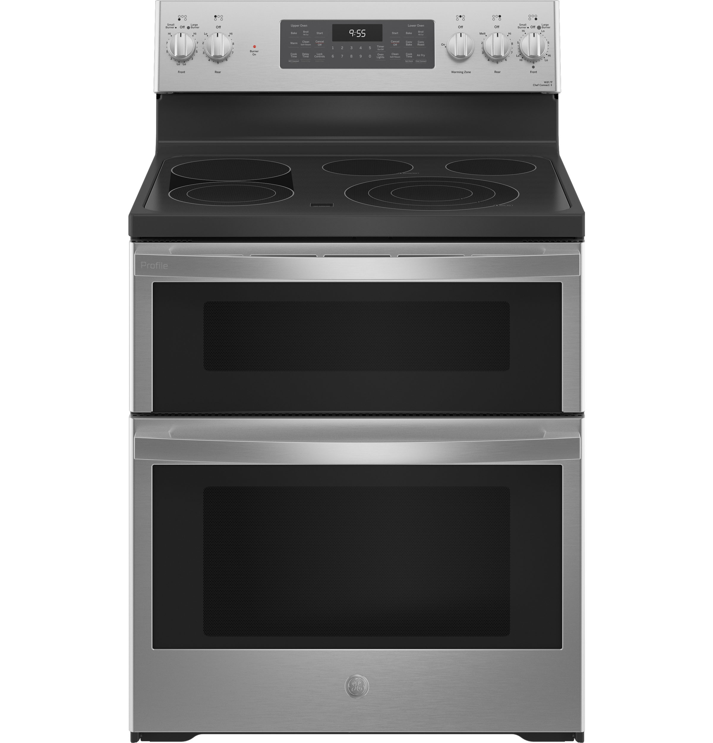 GE Profile GE Profile™ 30" Smart Free-Standing Electric Double Oven Convection Range with No Preheat Air Fry