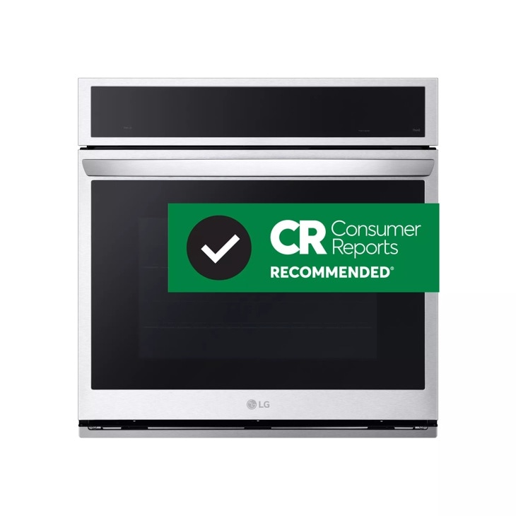 LG 4.7 cu. ft. Smart Wall Oven with InstaView, True Convection, Air Fry, and Steam Sous Vide