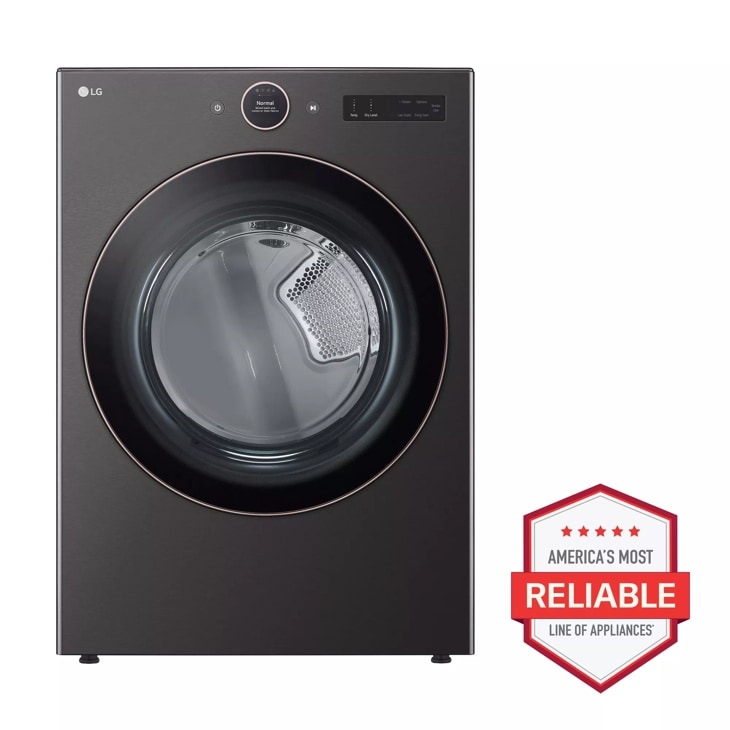 LG 7.4 cu. ft. Smart Front Load Gas Dryer with AI Sensor Dry & TurboSteam Technology