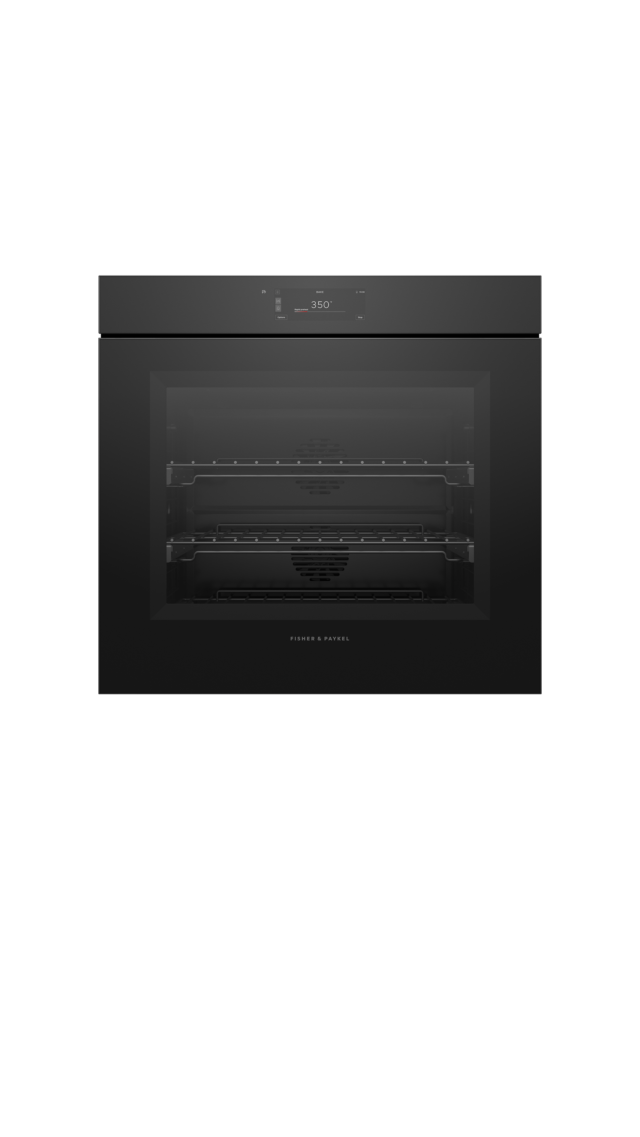 Fisher and Paykel 30" Series 9 Minimal Handleless Self-Cleaning Oven