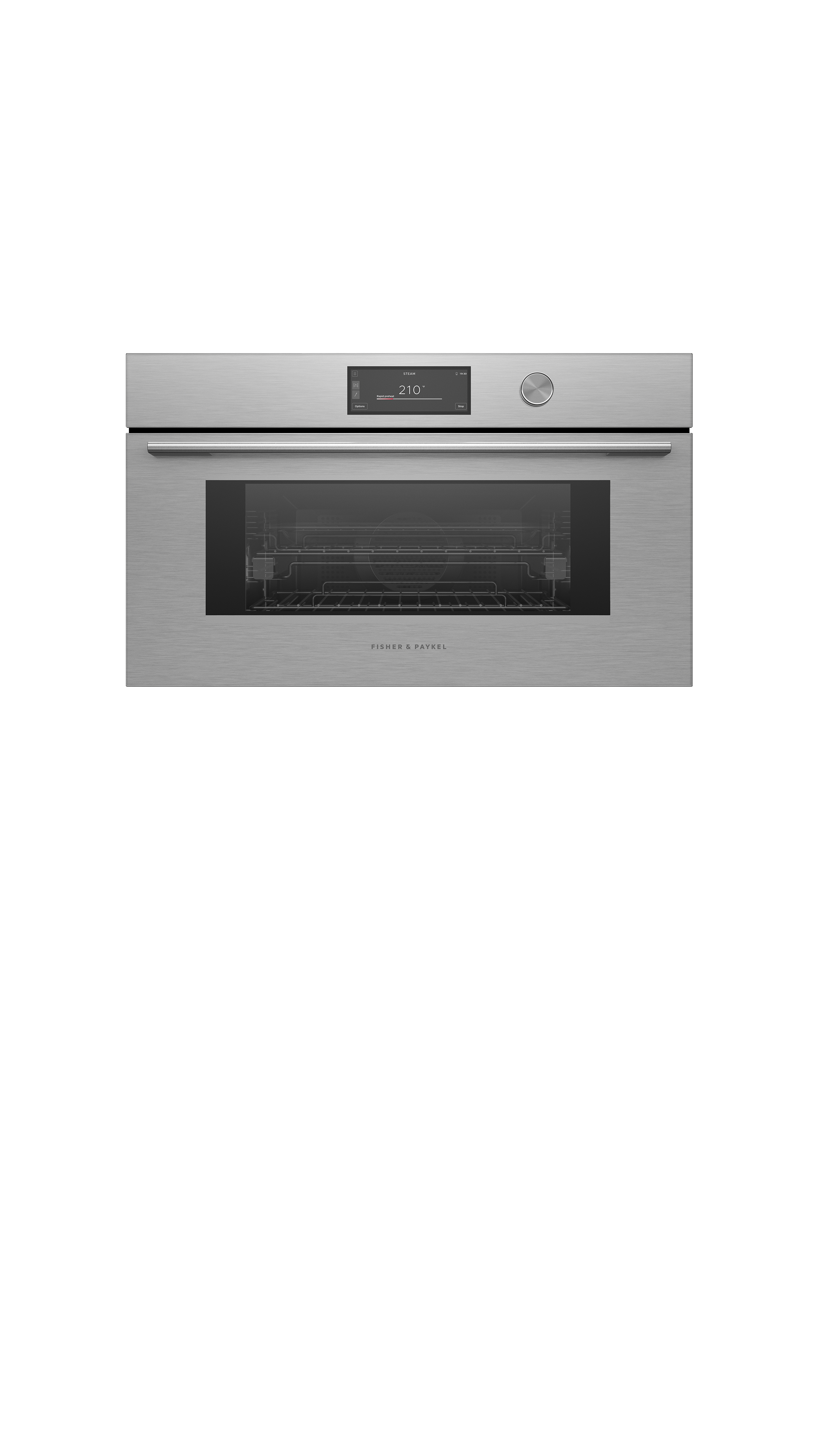 Fisher and Paykel 30" Series 9 Contemporary Compact Combi-Steam Oven